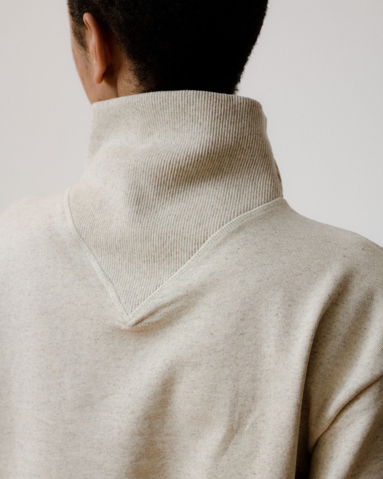 Nape Sweatshirt - Cotton/Hemp - Undyed - AU22