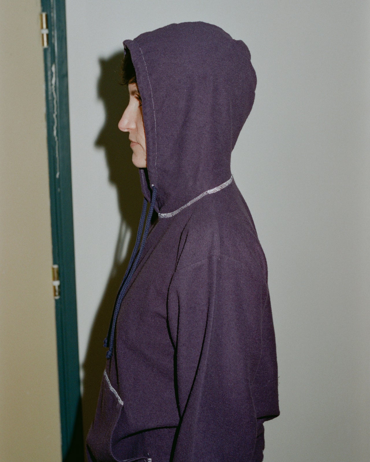 Navu Hoodie - Reversed Fleece - Navy - WT22