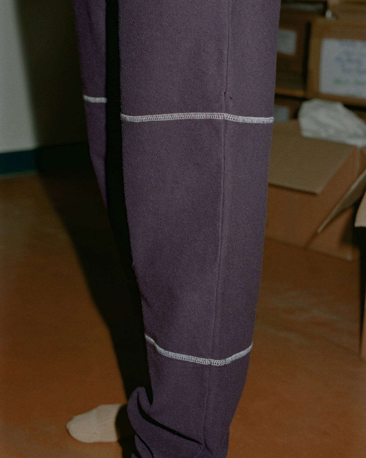 Navu Sweat Pants - Reversed Fleece - Navy - WT22