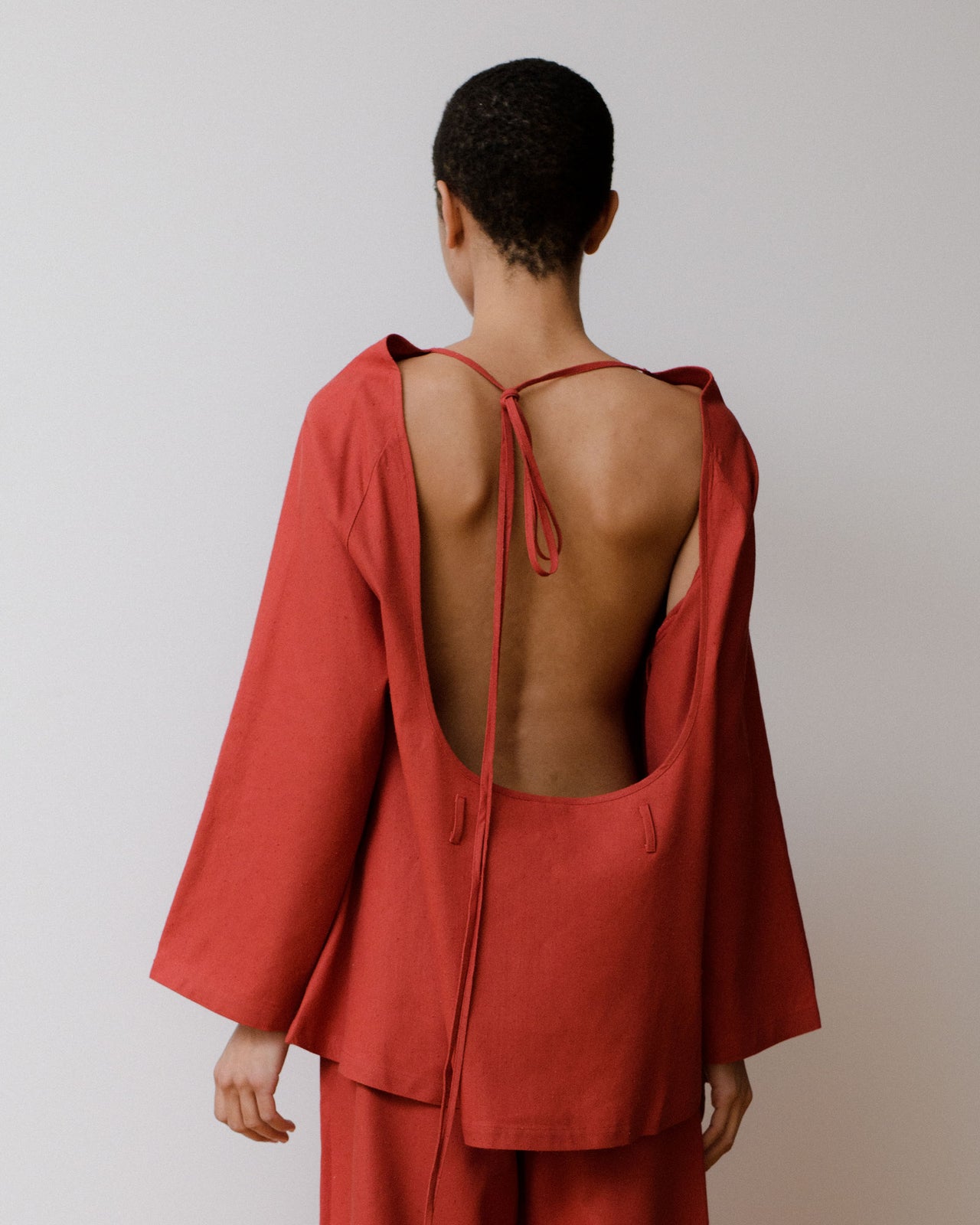 Otay Longsleeve Shirt - Wild Silk - Rubia Red - AU22