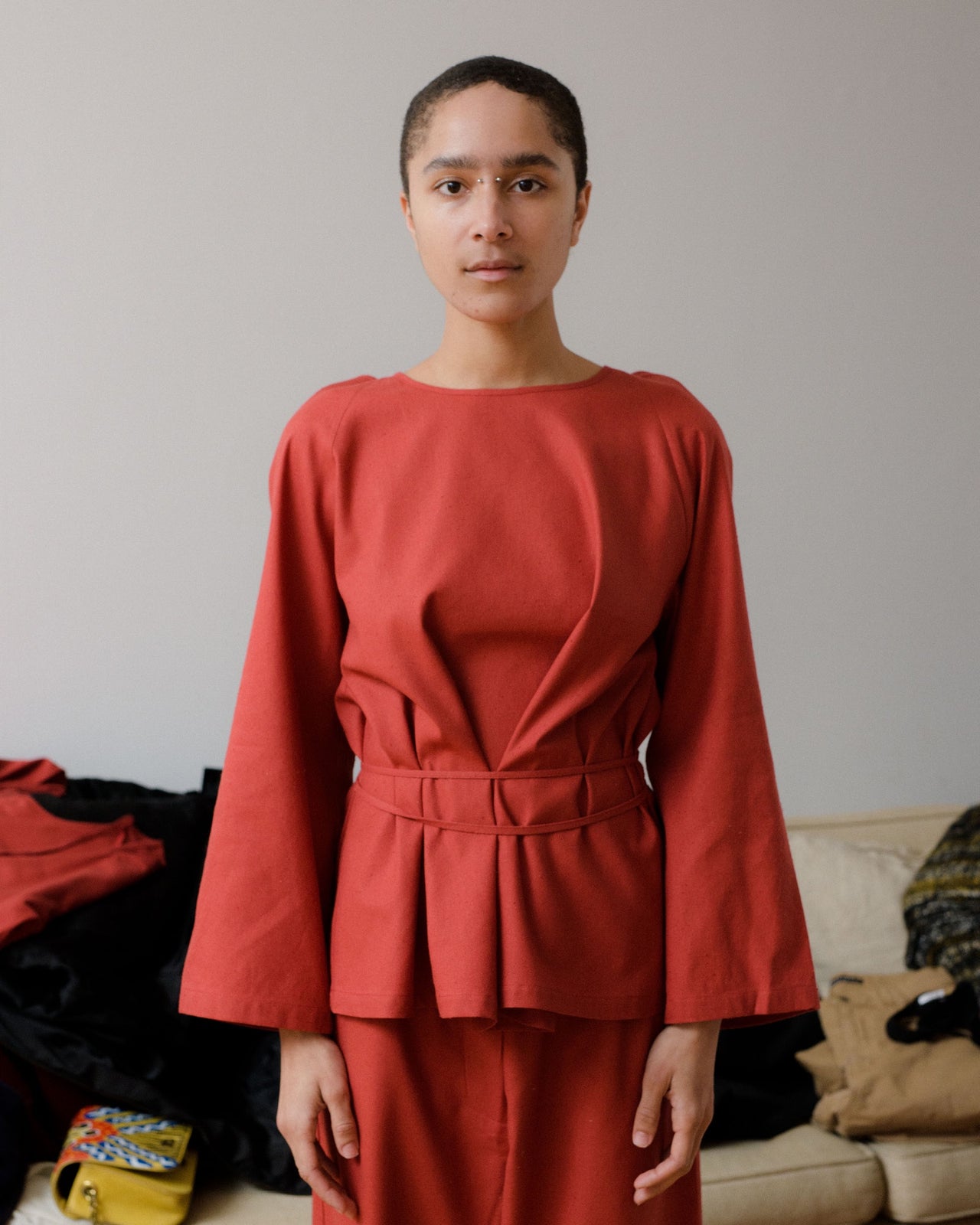 Otay Longsleeve Shirt - Wild Silk - Rubia Red - AU22