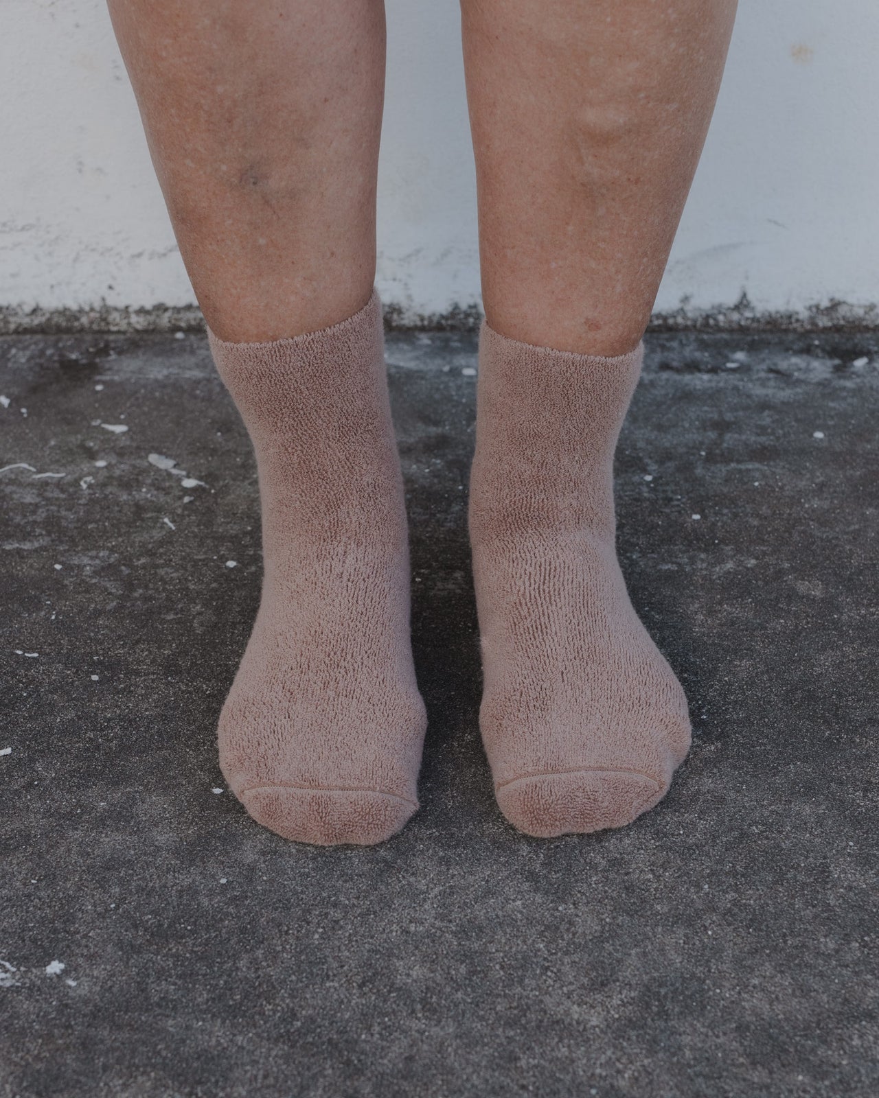 Buckle Overankle Socks - Longstaple Cotton - Aural