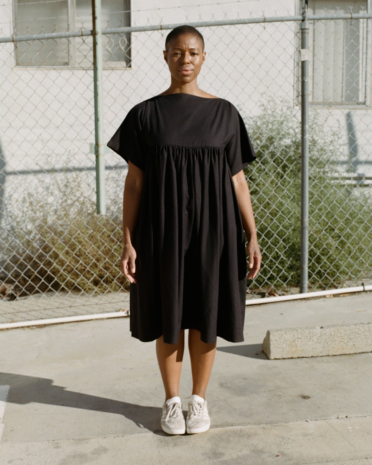 Viga Dress - Wild Silk - Black - AU21