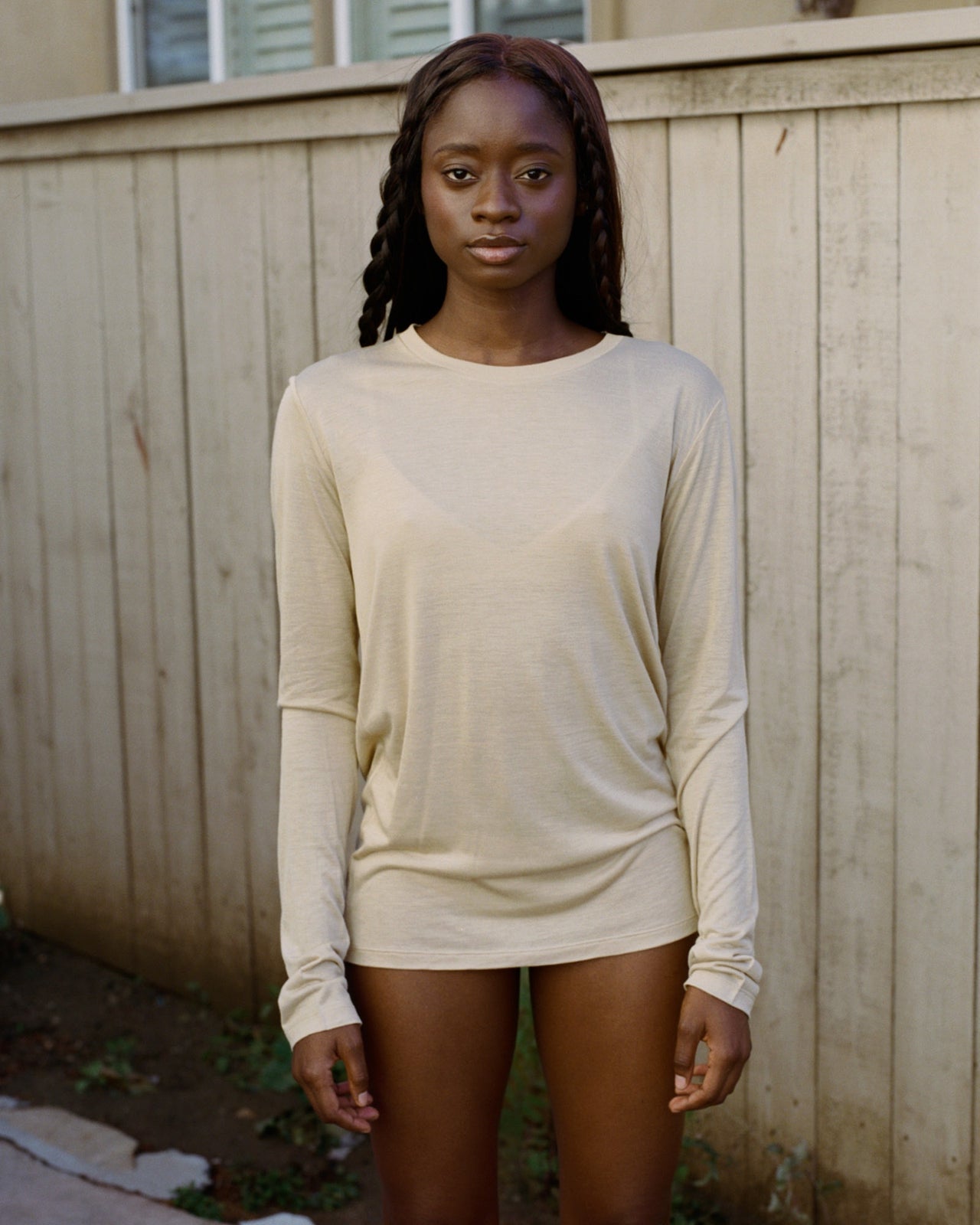 Longsleeve Tee - Bamboo Jersey - Cochlea