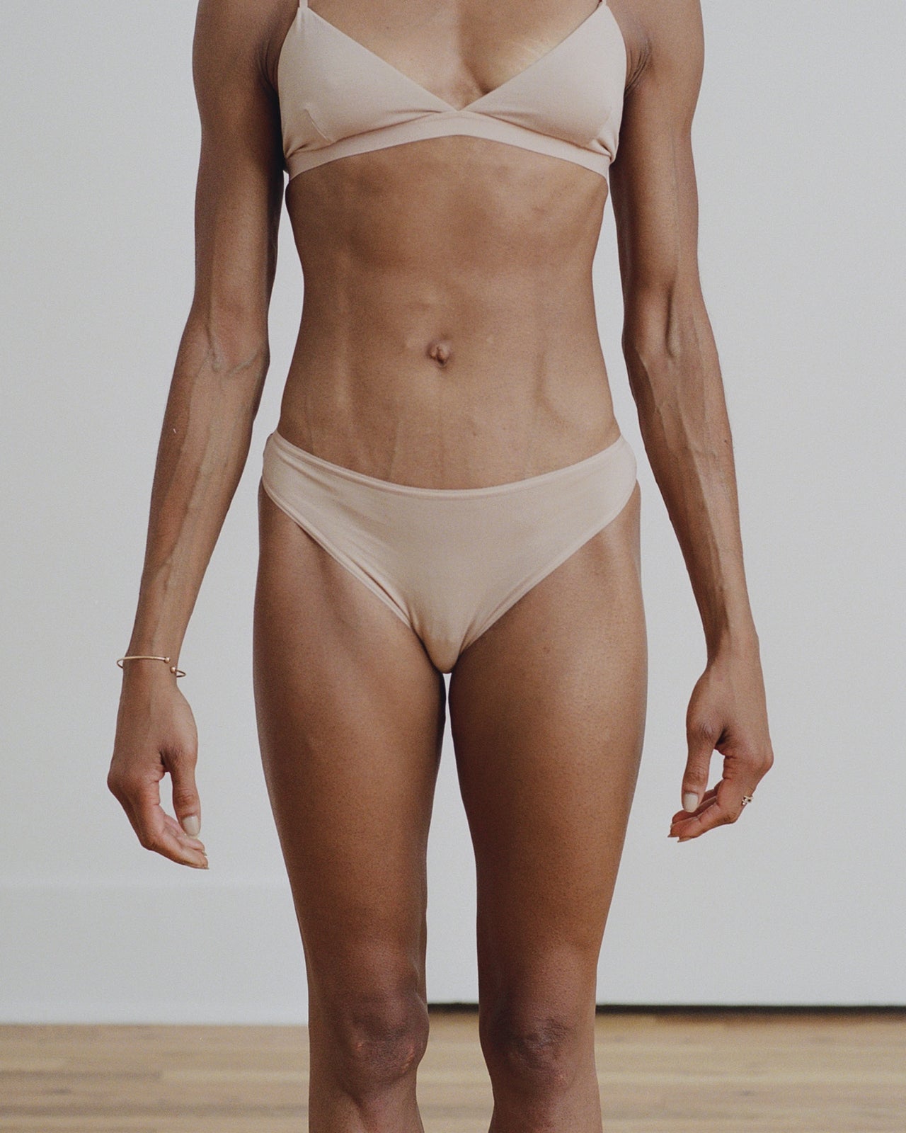 Enna Thong - Bamboo Jersey - Haptic - Baserange AU