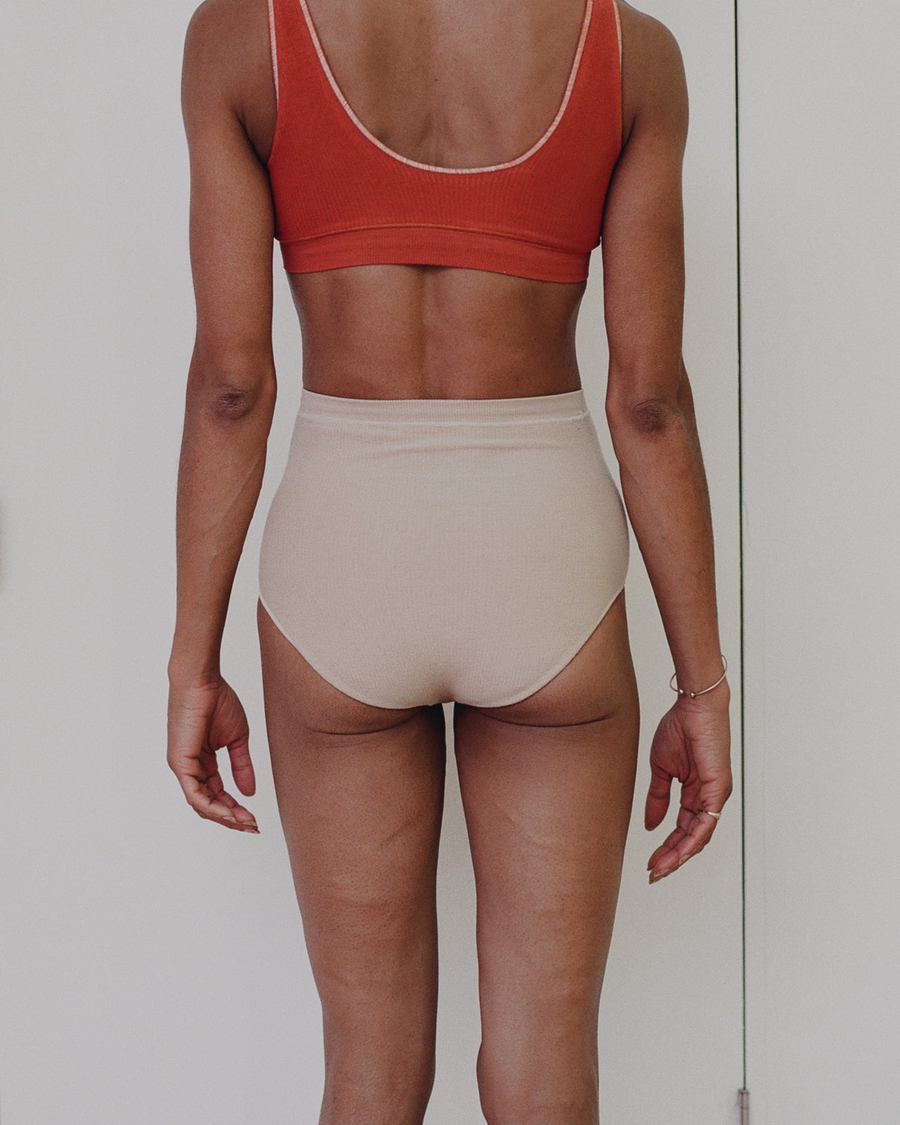 Aid Pants - Buckle Cotton Knit - Ritz Rose