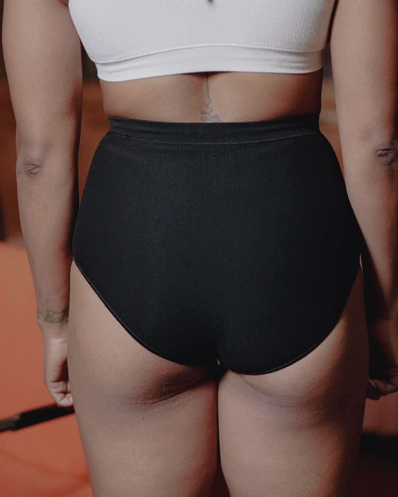 Aid Pants - Buckle Cotton Knit - Black