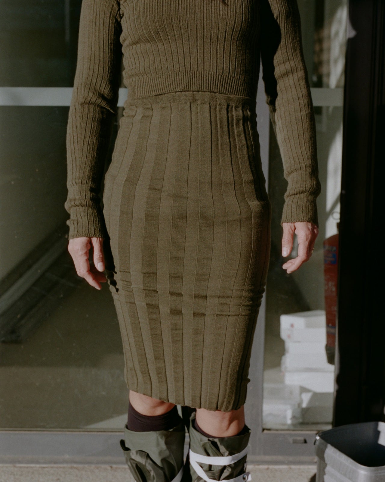 Adler Skirt - Fine Merinos - Selva Green