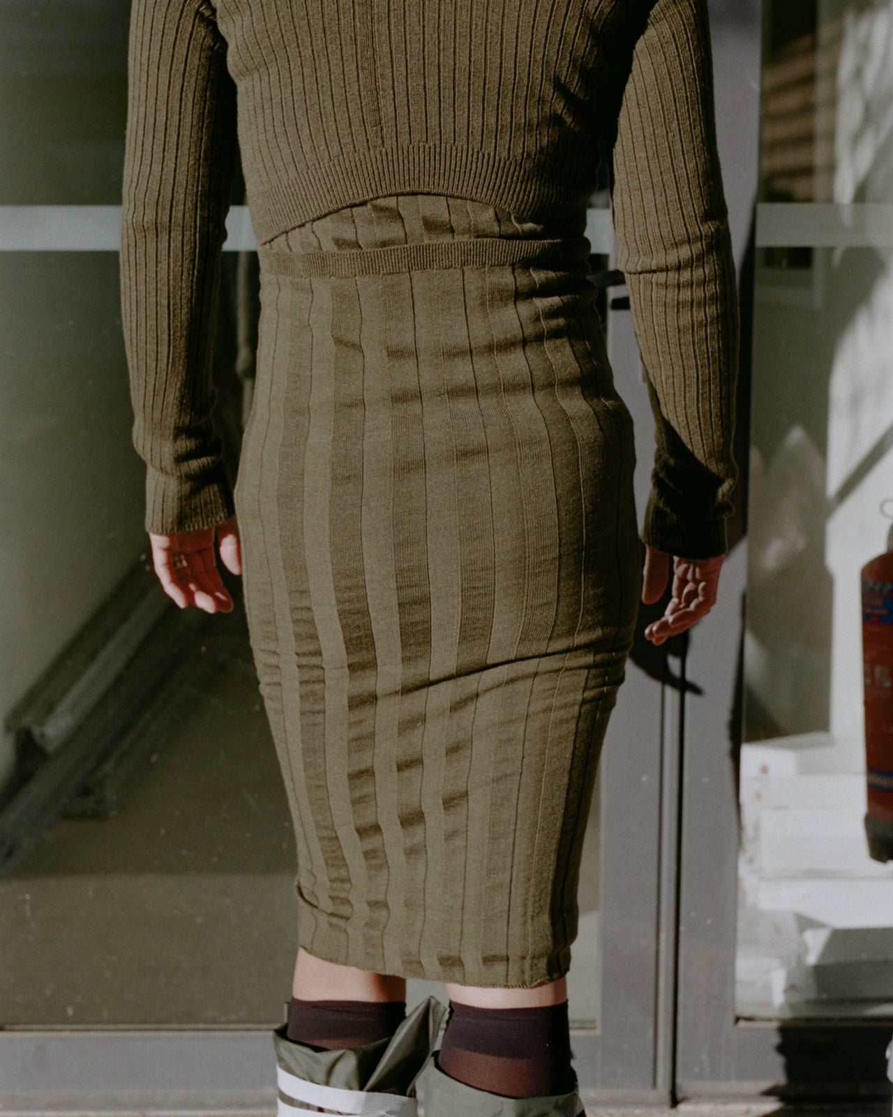 Adler Skirt - Fine Merinos - Selva Green