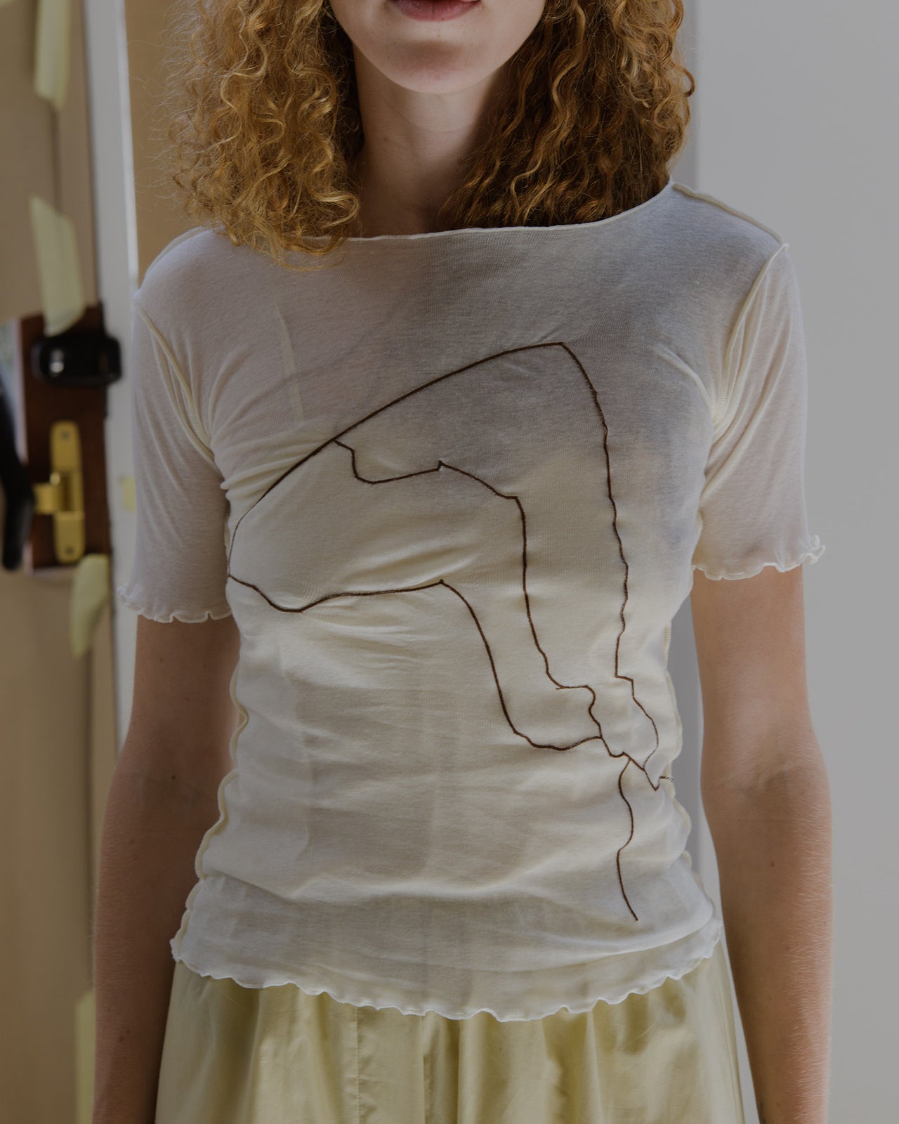 Aroostook Tee Shirt - Organic Cotton Gaze - Undyed