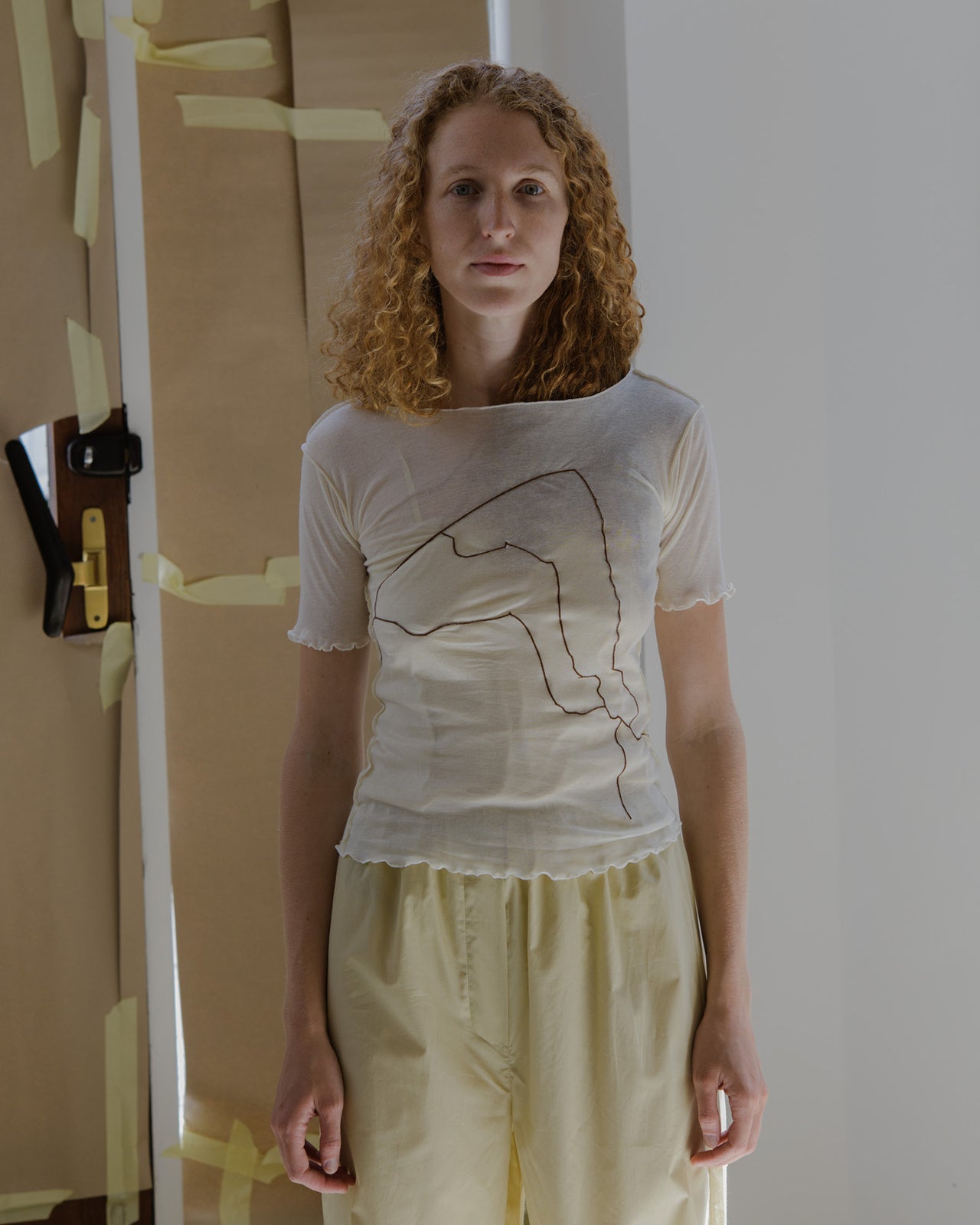 Aroostook Tee Shirt - Organic Cotton Gaze - Undyed