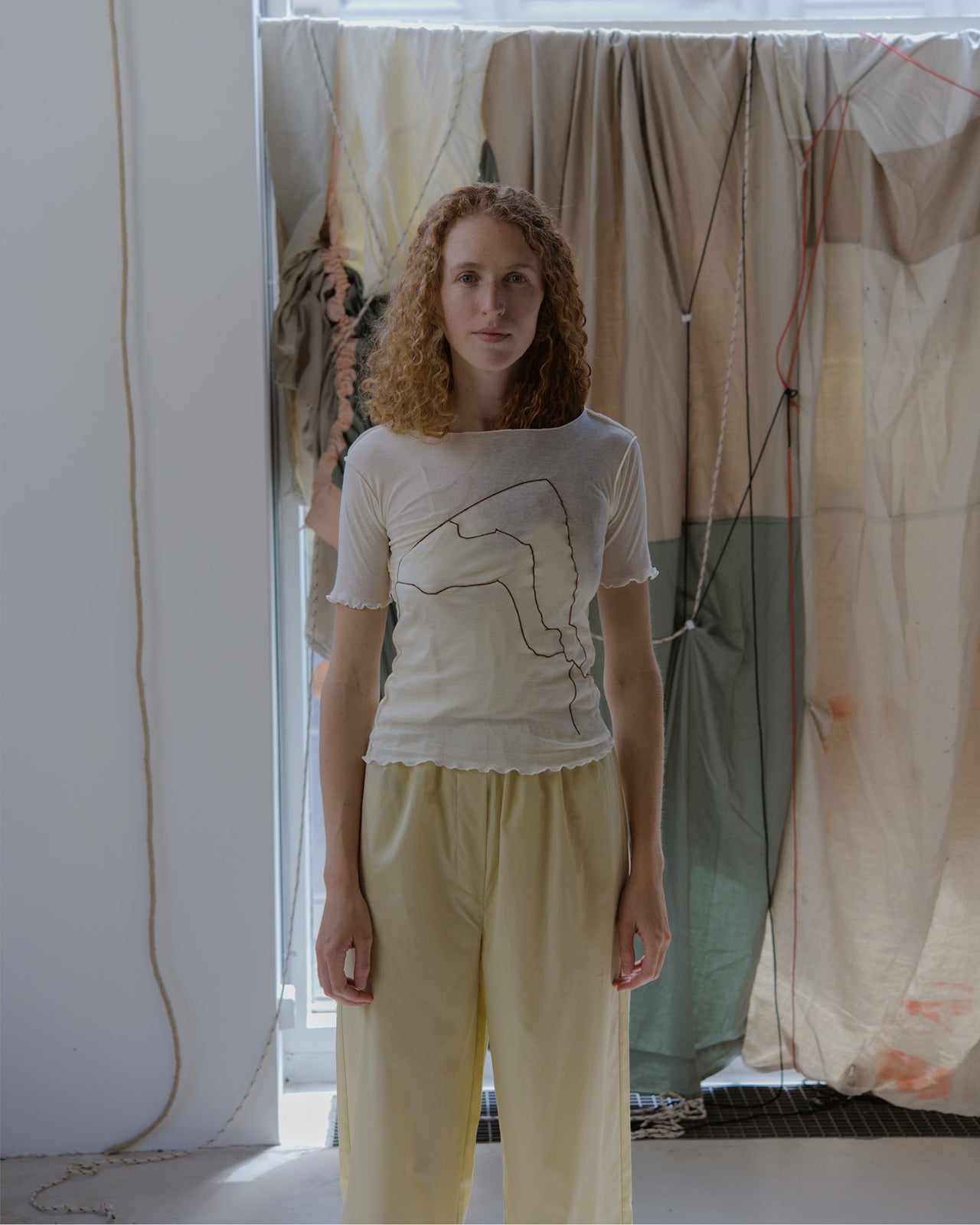 Aroostook Tee Shirt - Organic Cotton Gaze - Undyed