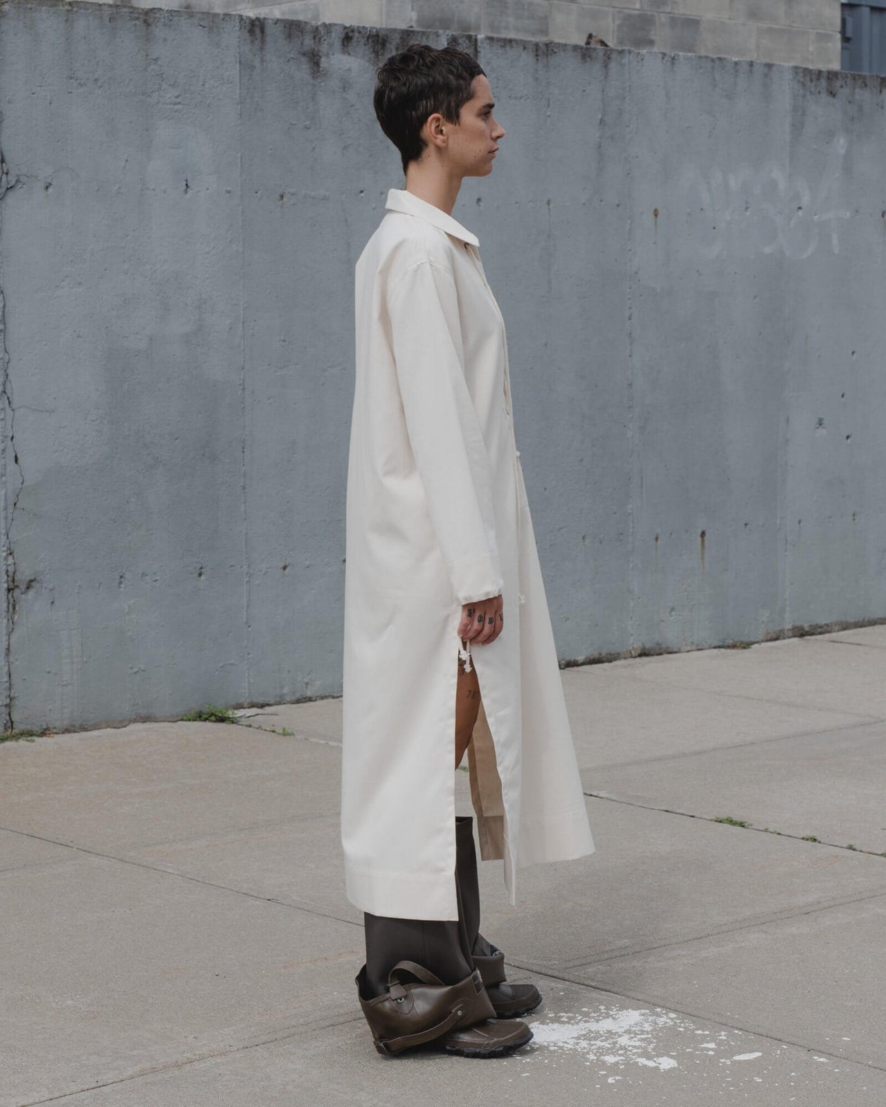 Bayou Dress - Denim - Ecru - SU21