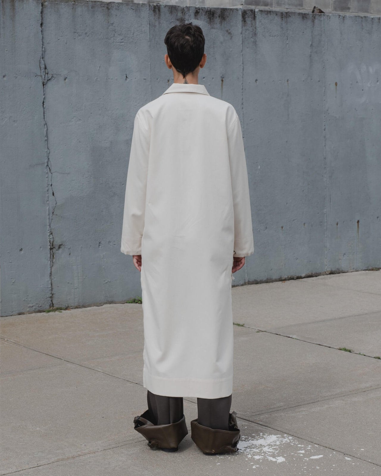 Bayou Dress - Denim - Ecru - SU21