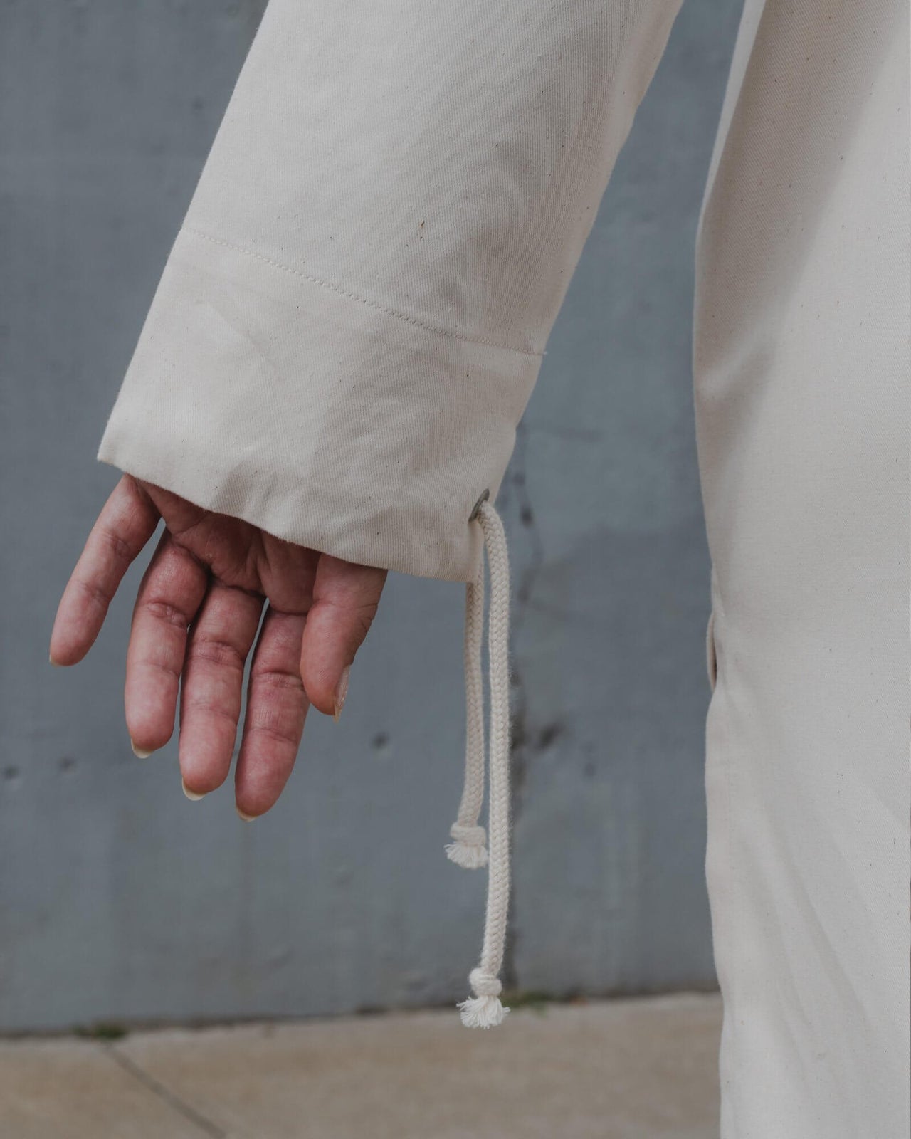 Bayou Dress - Denim - Ecru - SU21