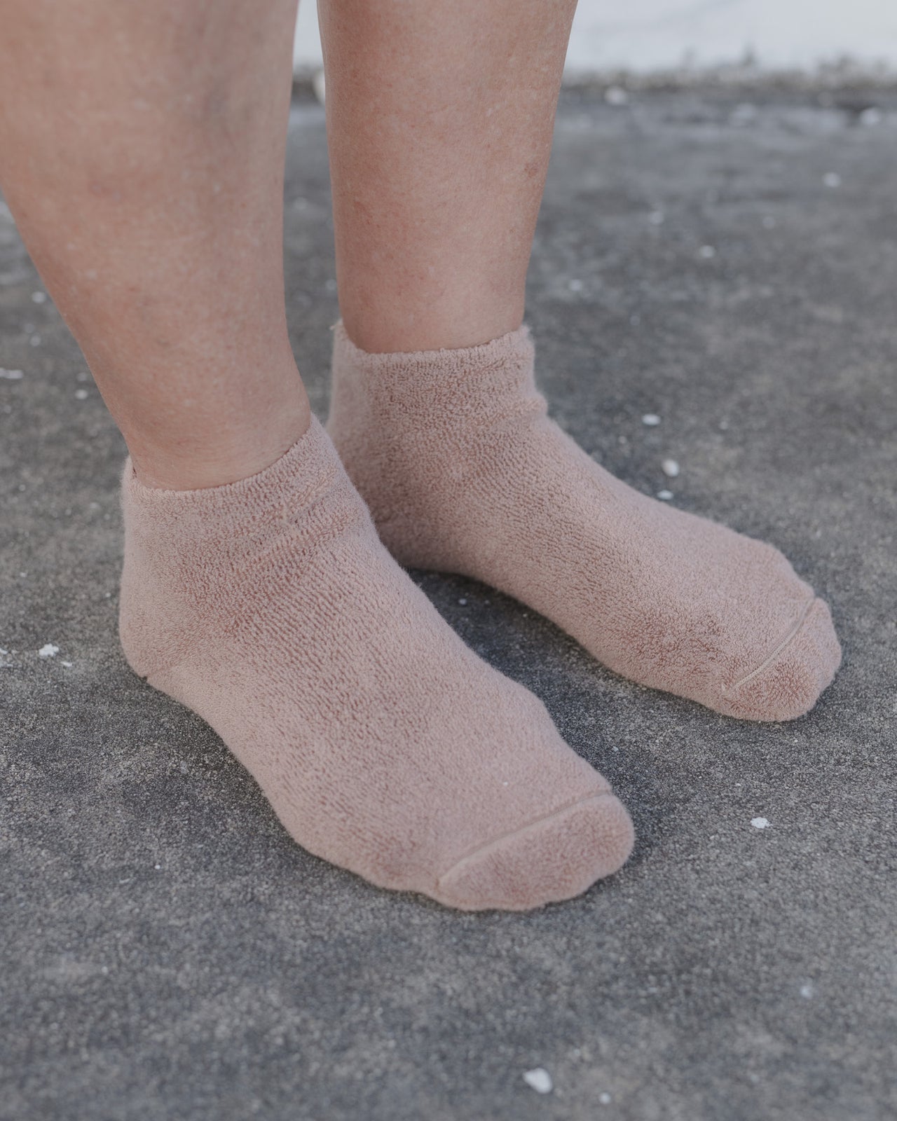 Buckle Ankle Socks - Longstaple Cotton - Aural