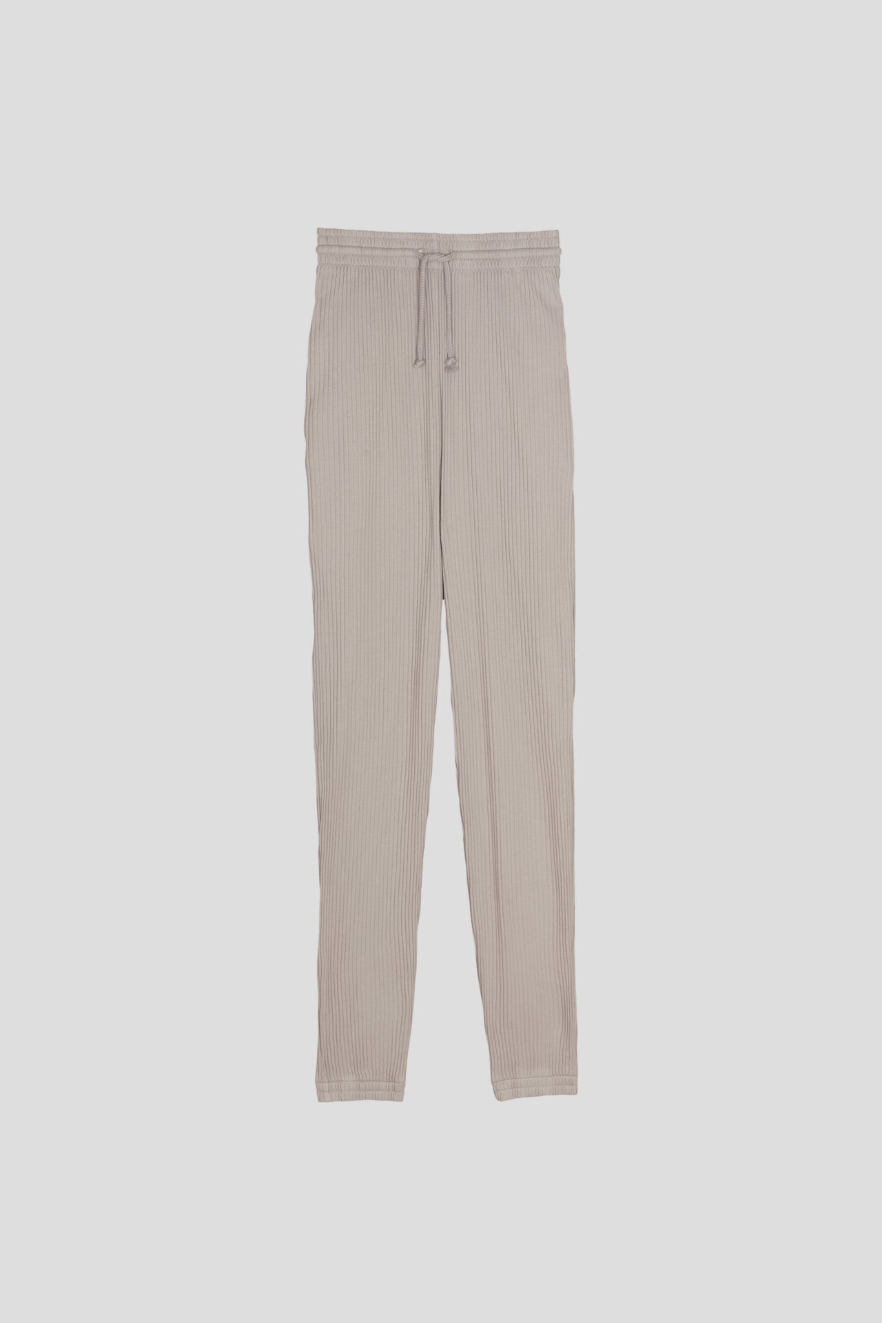 Basic Sweat Pants - Rib Fleece - Grey Purple - SU22