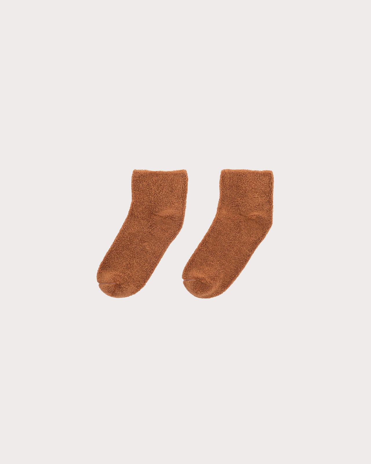 Buckle Ankle Socks - Longstaple Cotton - Burnt Yellow - SU23