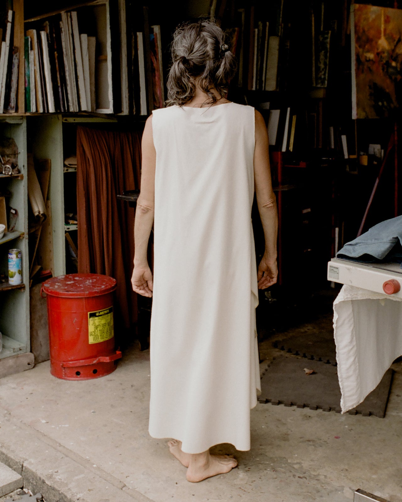 Chad Dress - Wild Silk - Undyed/Contrast - SU22