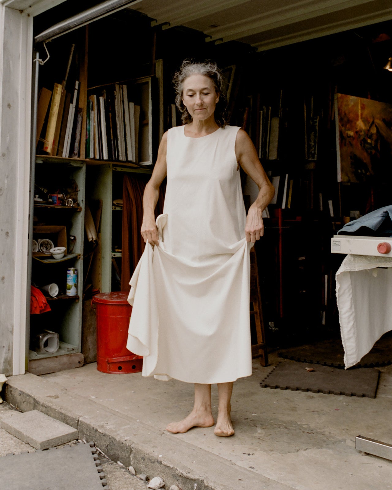 Chad Dress - Wild Silk - Undyed/Contrast - SU22