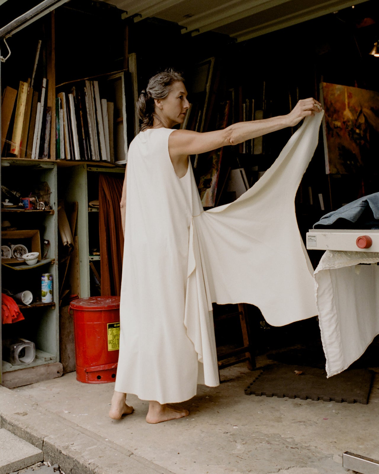 Chad Dress - Wild Silk - Undyed/Contrast - SU22