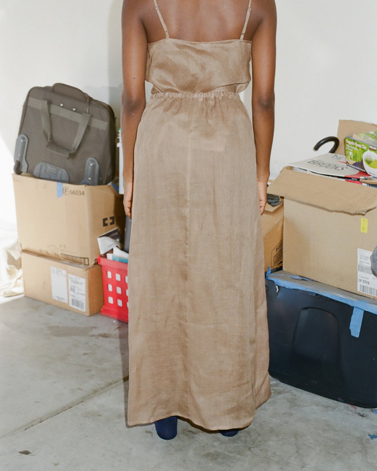 Dydine Skirt - Fine Linen - Khata Brown - AU21