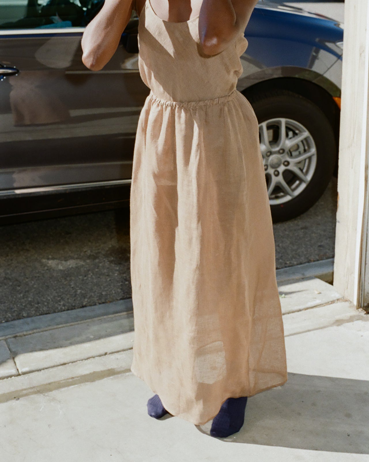 Dydine Skirt - Fine Linen - Khata Brown - AU21