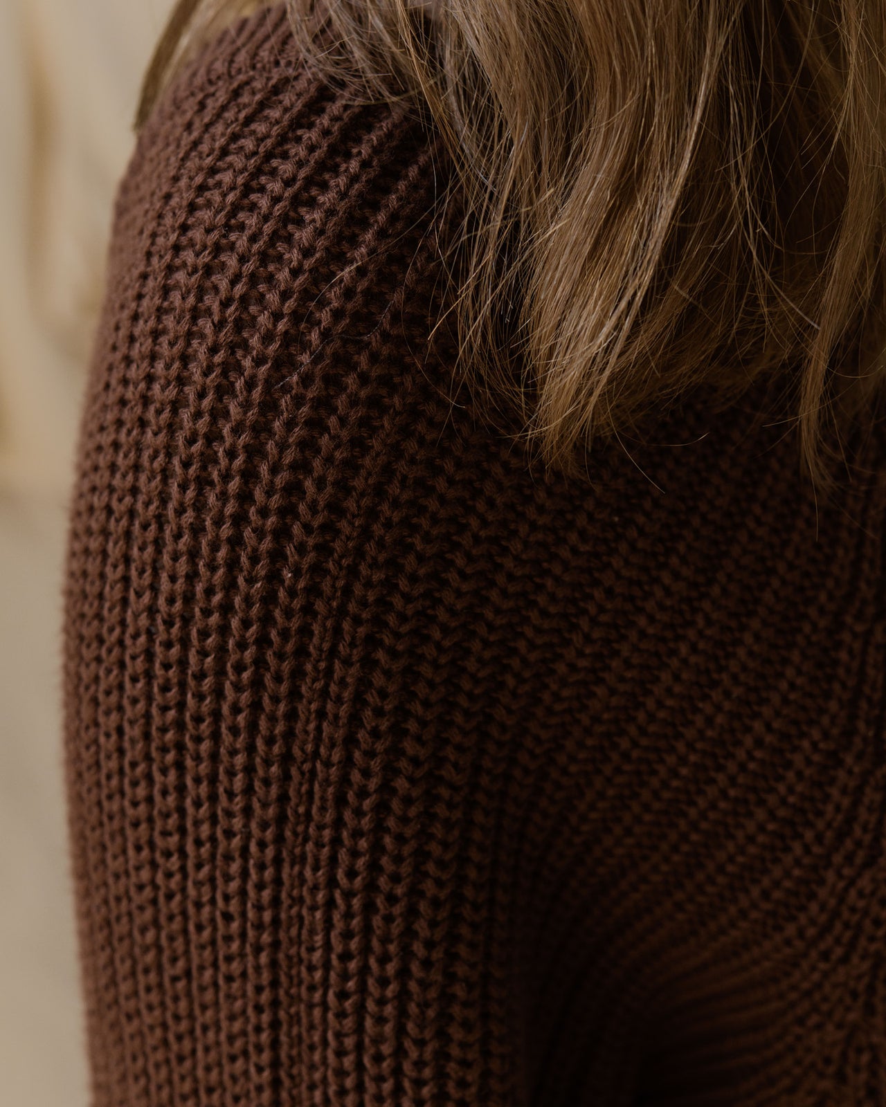 Danube V Neck Jumpsuit - Organic Cotton - Chess Brown - SP23