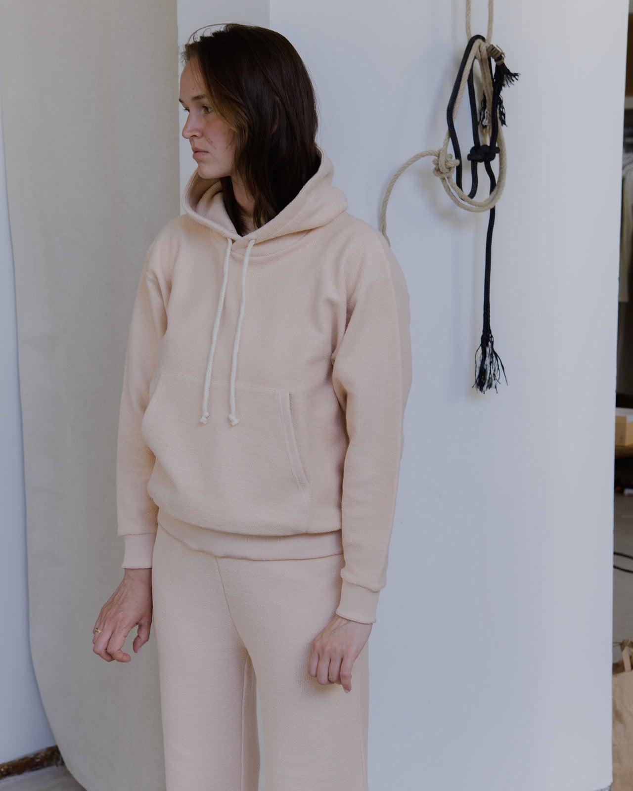 Douglas Pants - Reversed Terry - Spring 16 Ecru - SP23