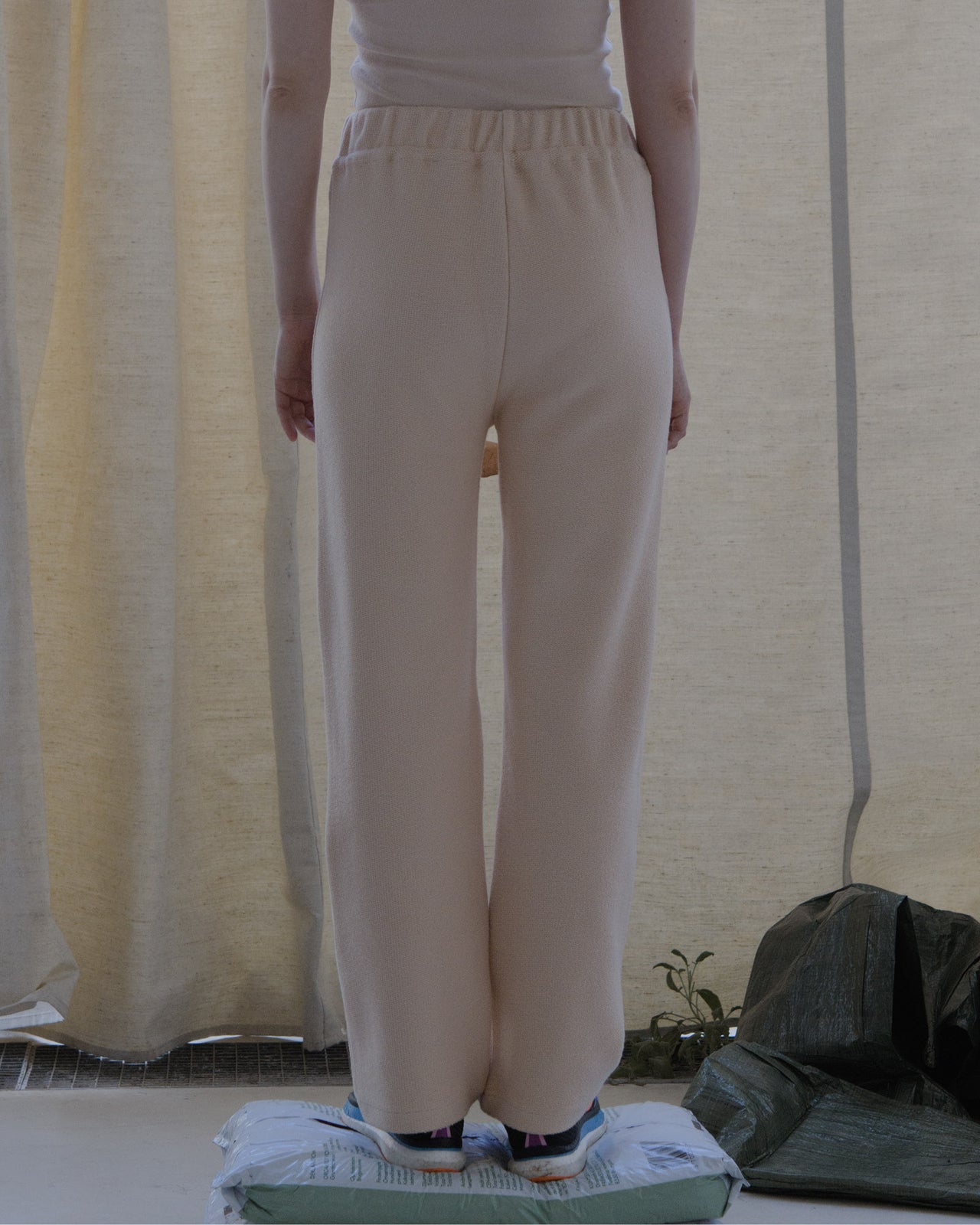 Douglas Pants - Reversed Terry - Spring 16 Ecru - SP23