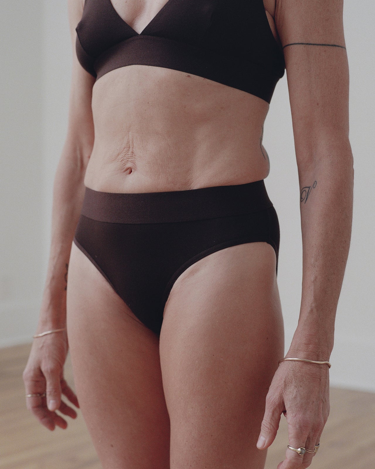 Elastic Bell Pants - Bamboo Jersey - Tactile