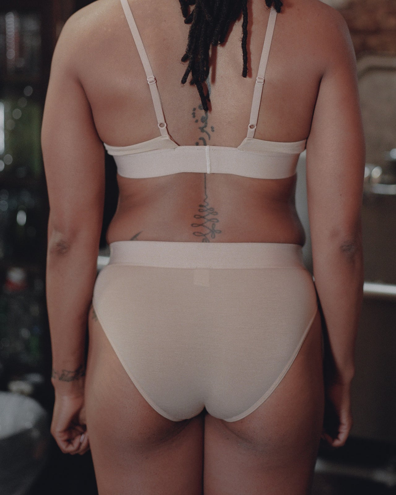 Elastic Bell Pants - Bamboo Jersey - Haptic