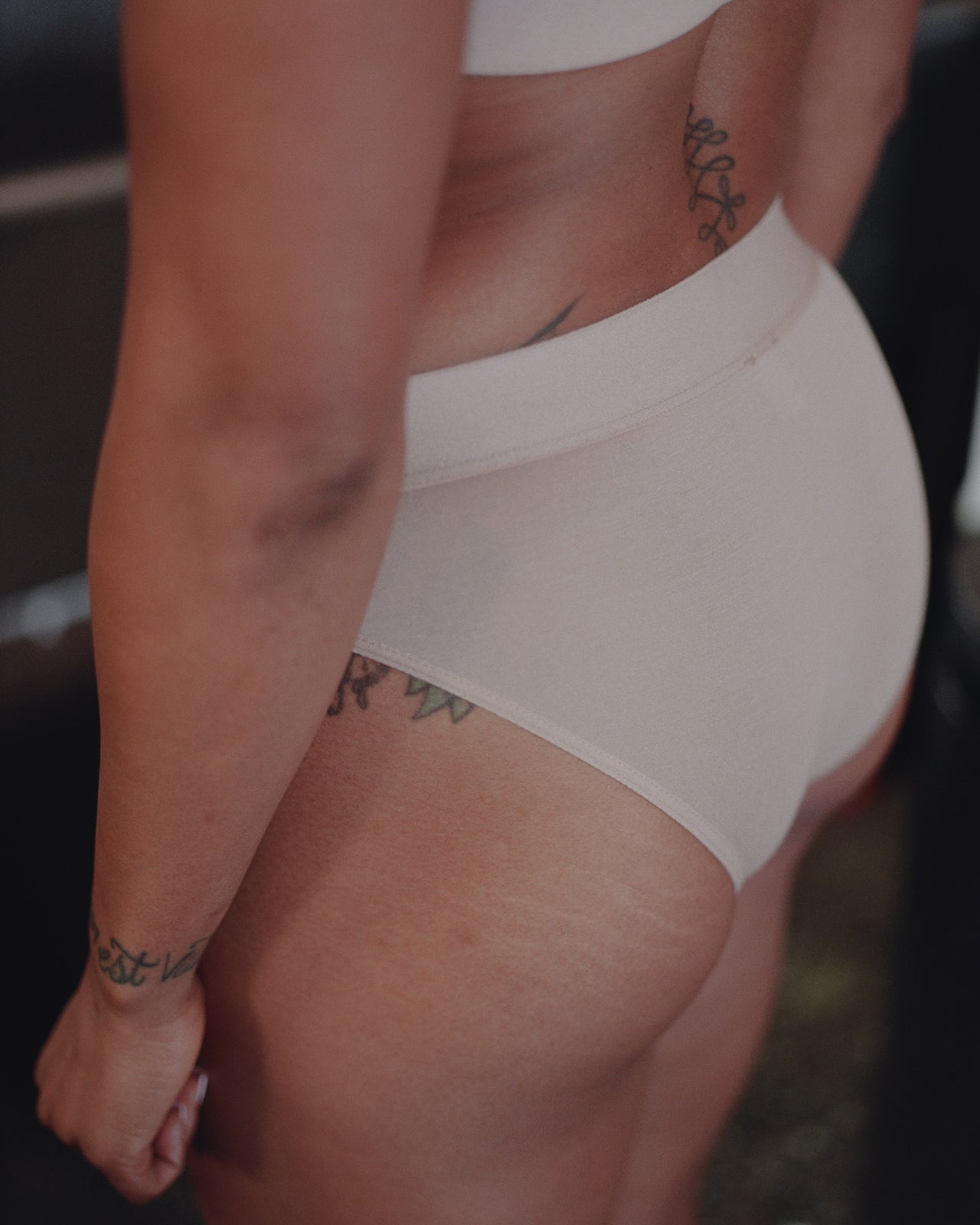 Elastic Bell Pants - Bamboo Jersey - Haptic