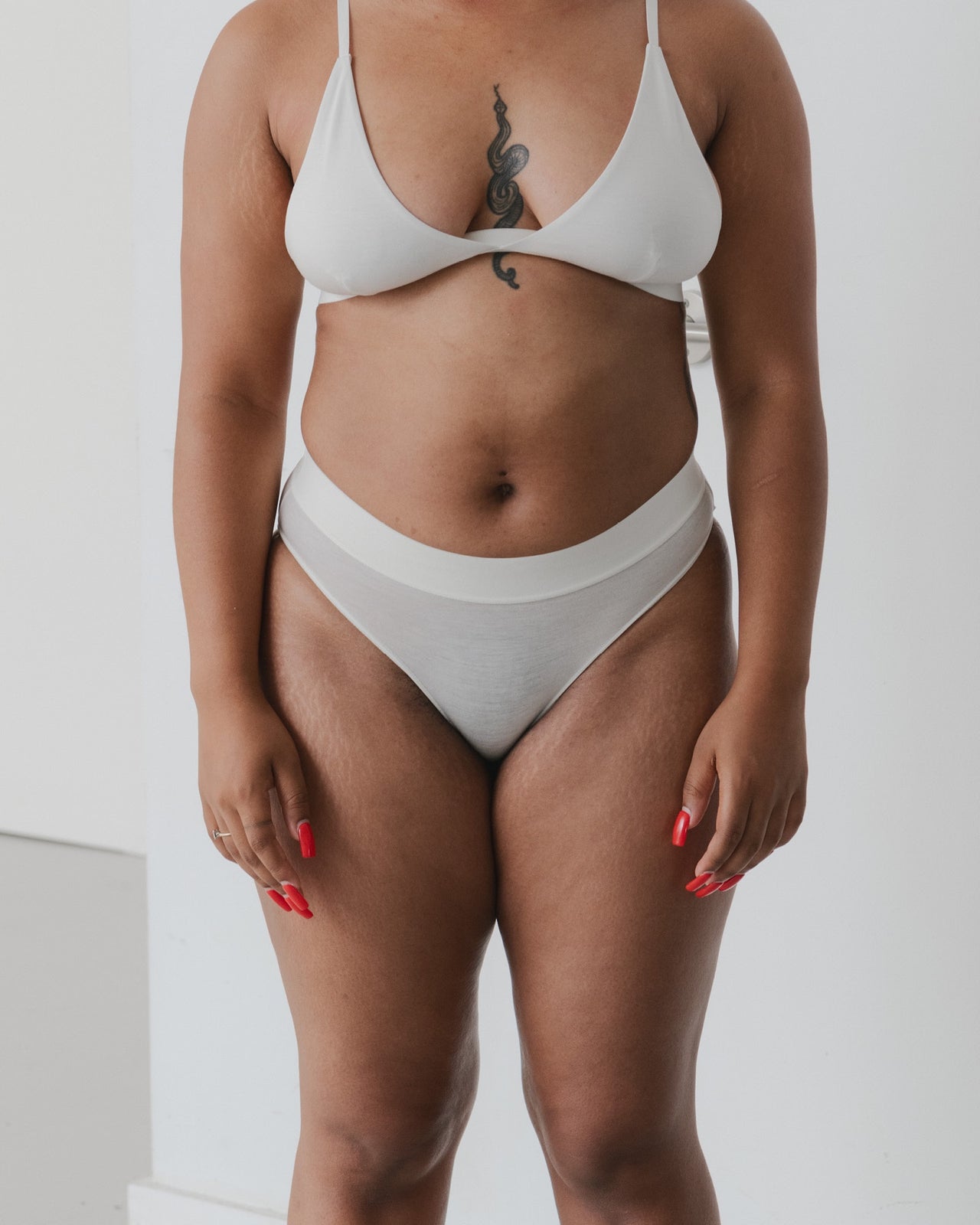 Elastic Bell Pants - Bamboo Lyocell - Undyed