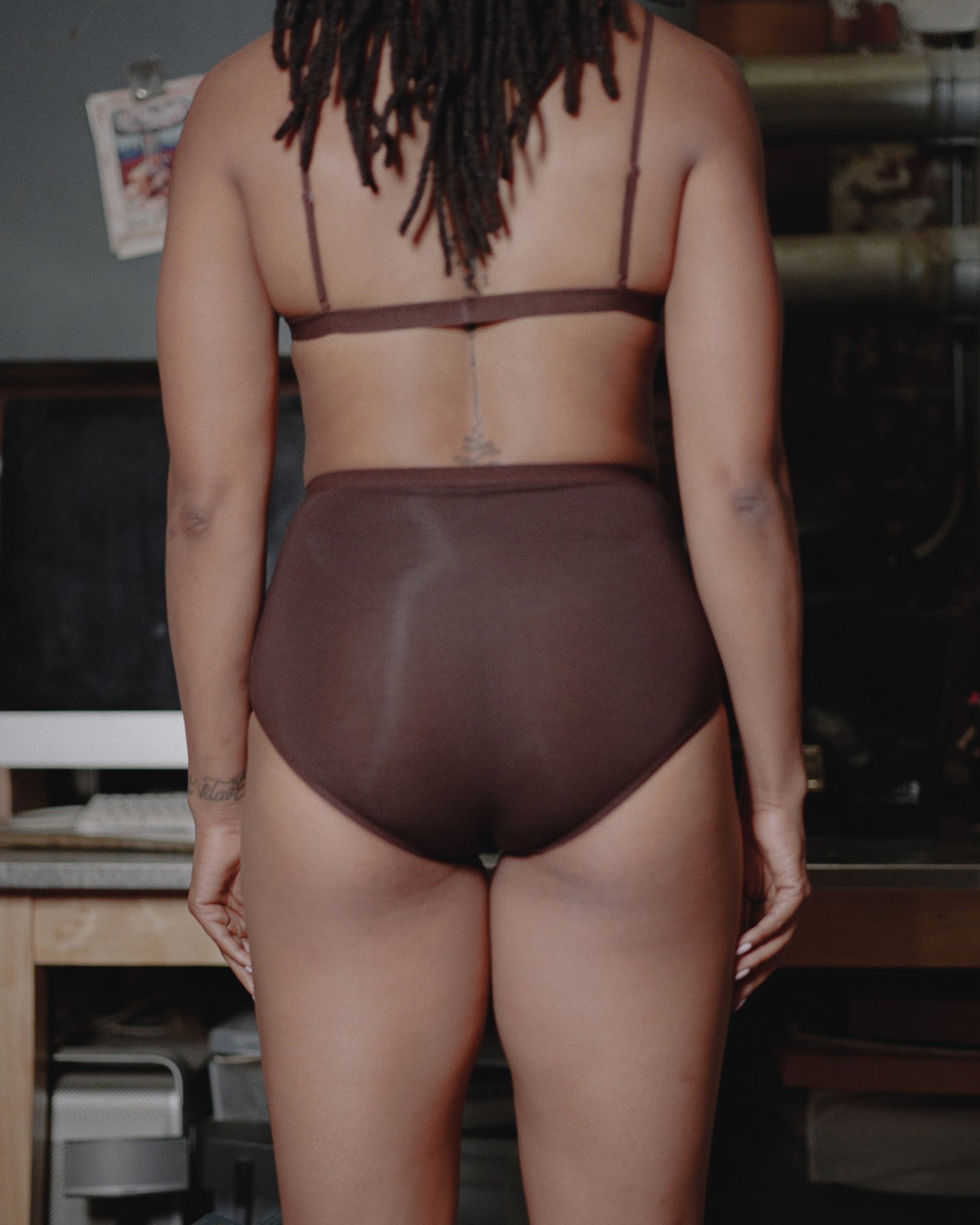 Highwaist Bell Pants - Bamboo Jersey - Tactile