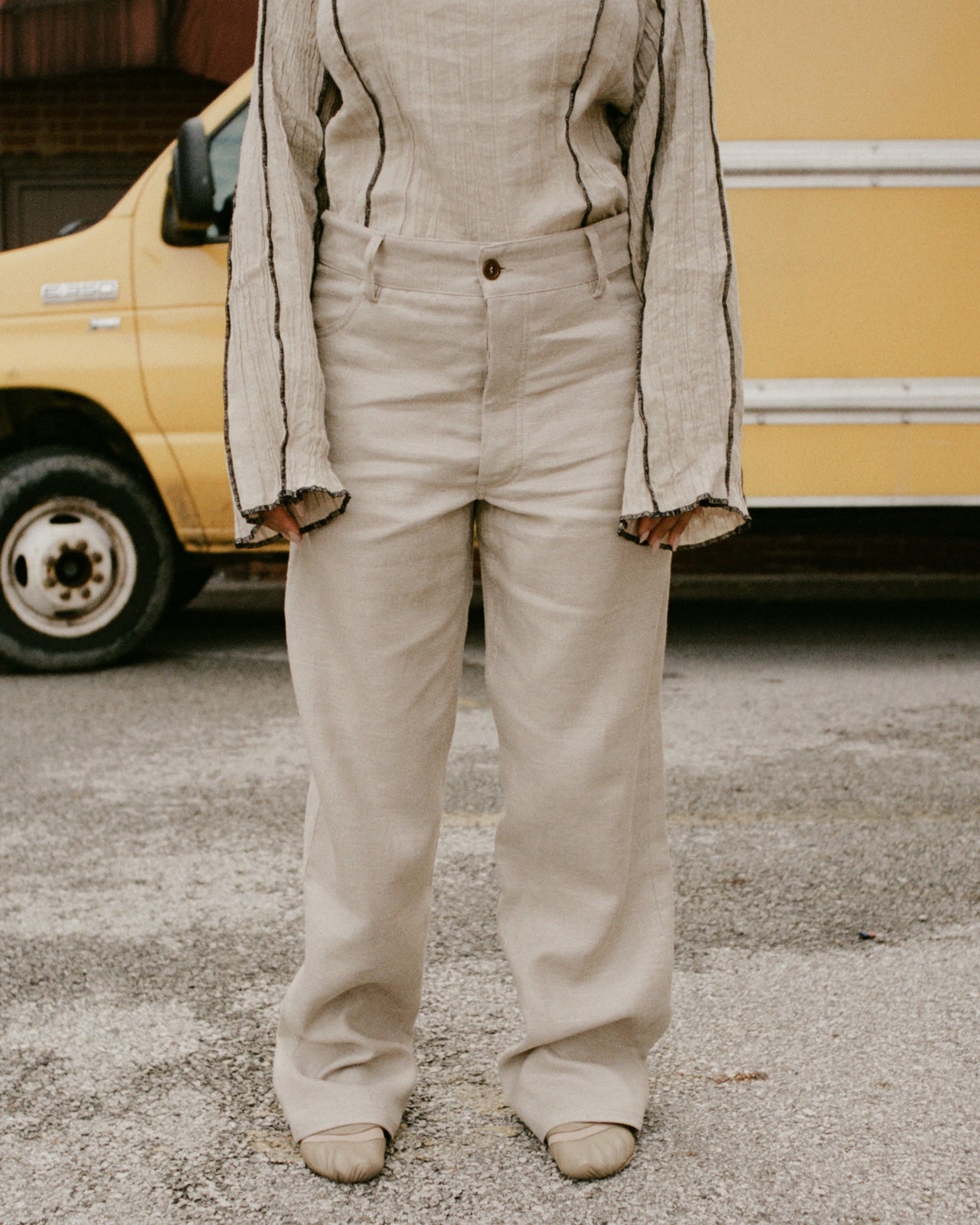 Indre Pants - Linen - Undyed - SU23