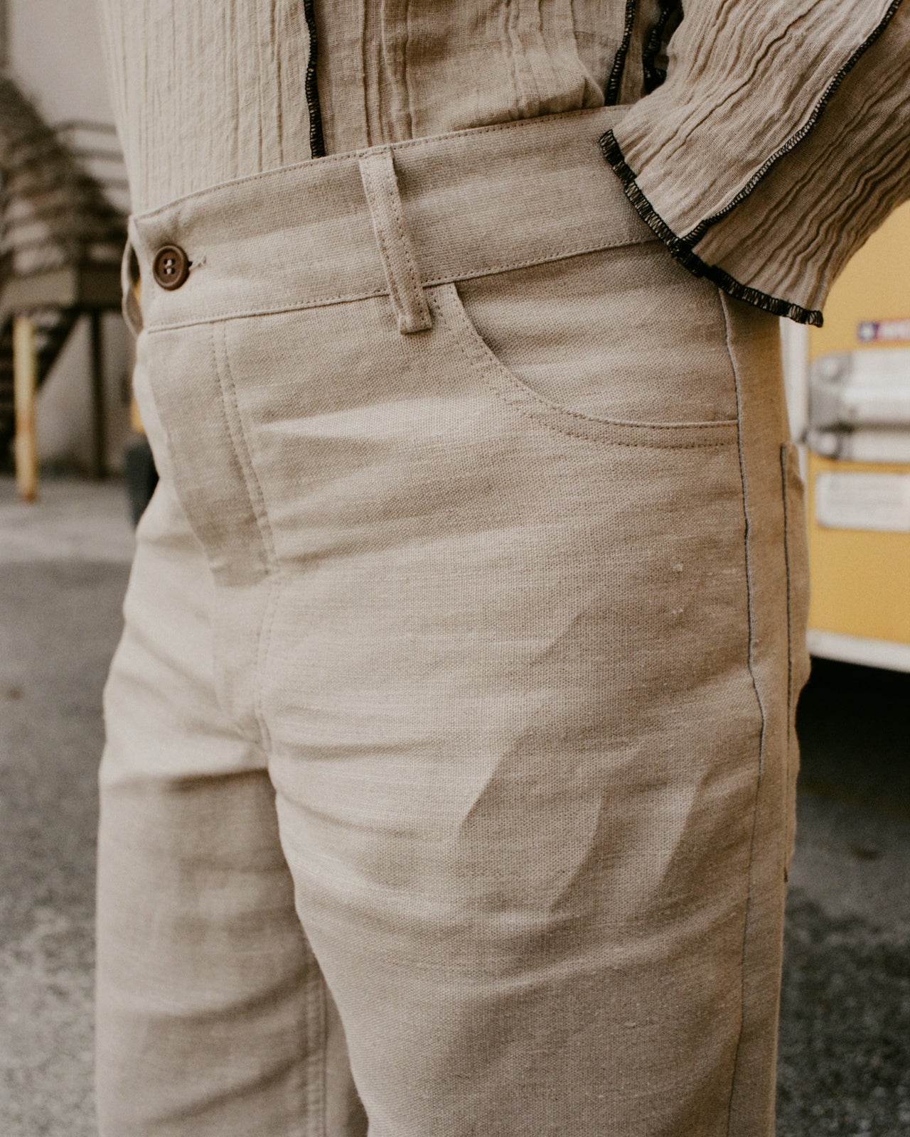 Indre Pants - Linen - Undyed - SU23