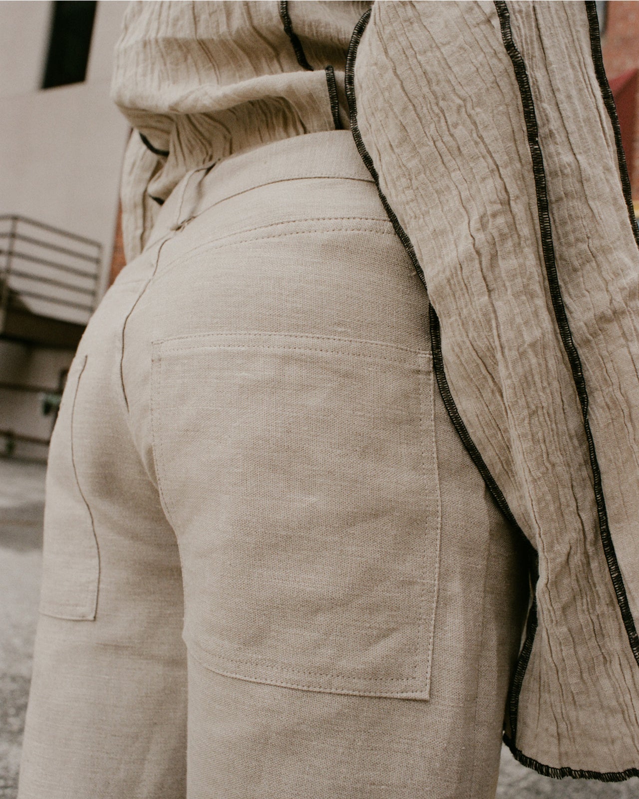 Indre Pants - Linen - Undyed - SU23