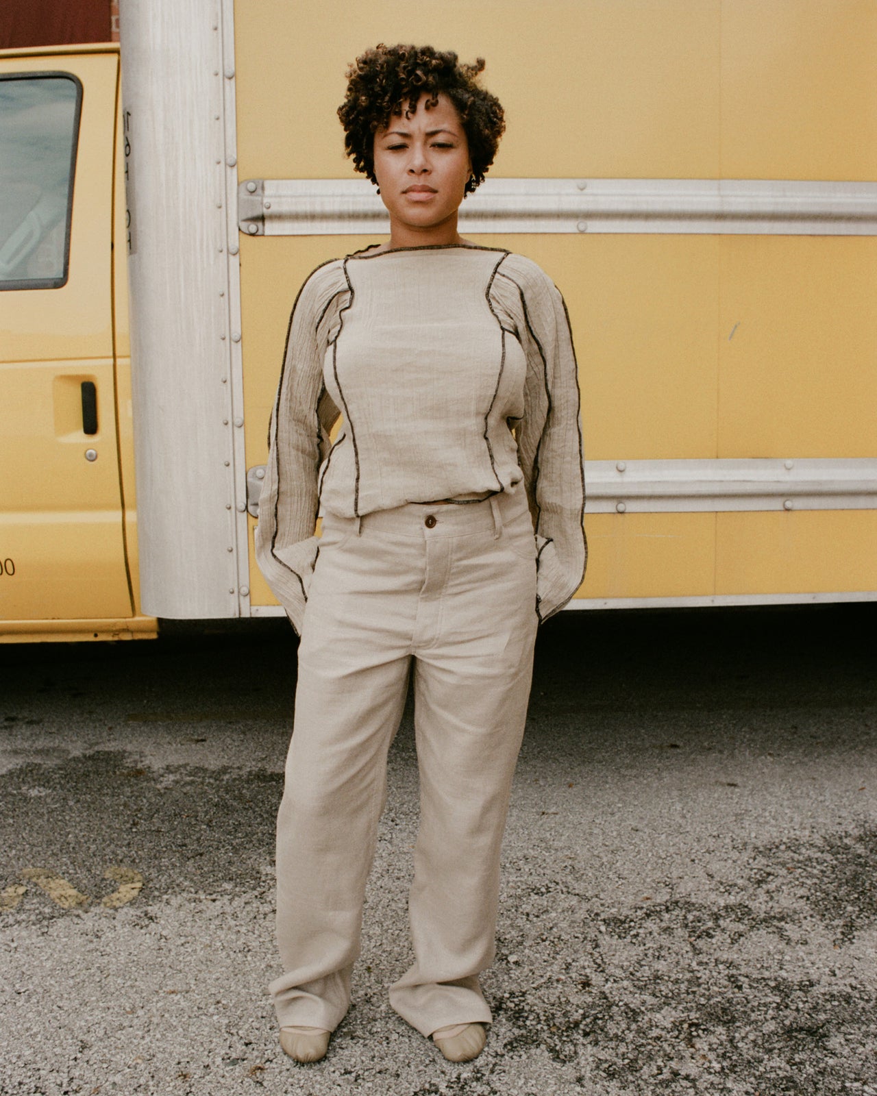 Indre Pants - Linen - Undyed - SU23