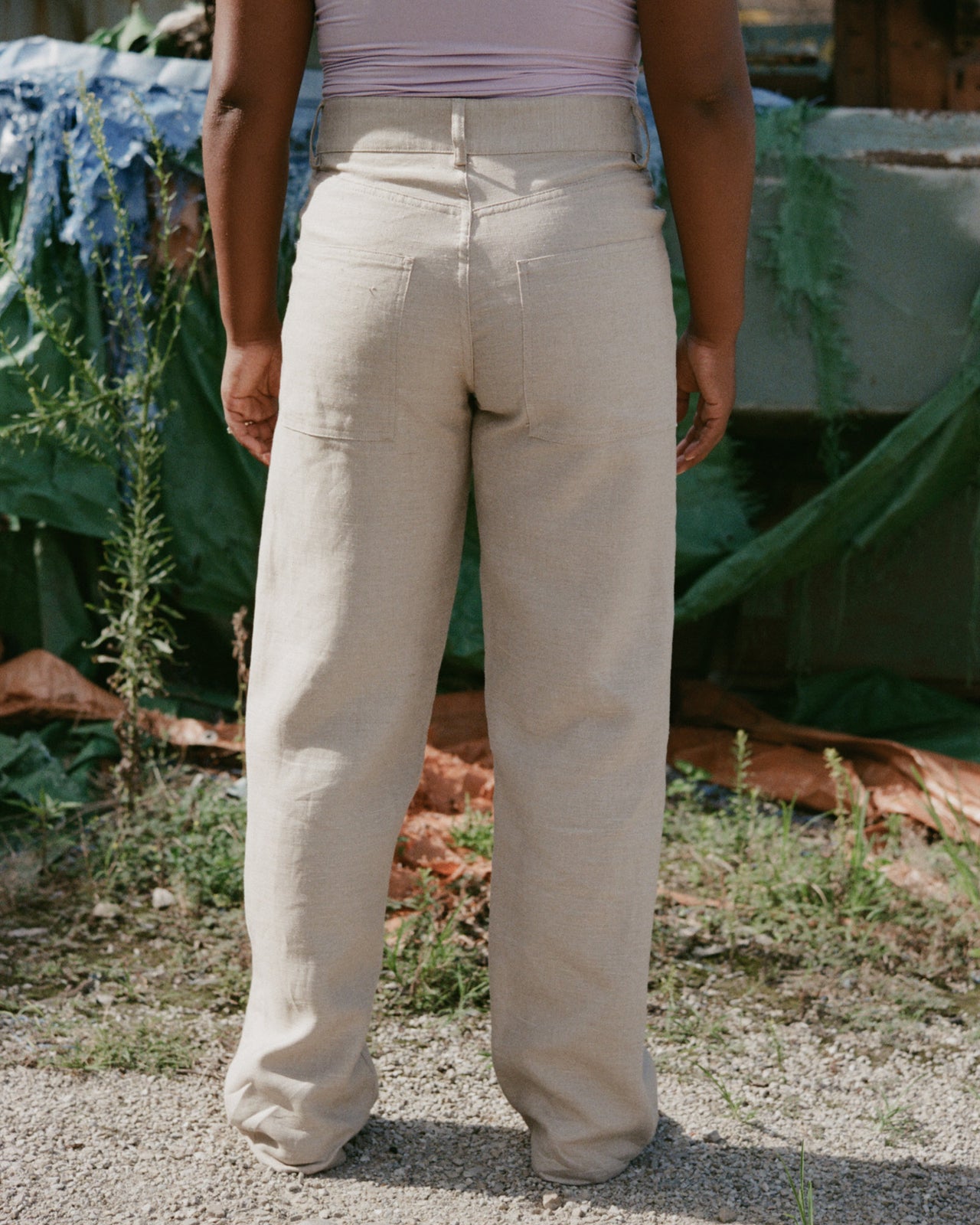 Indre Pants - Linen - Undyed - SU23