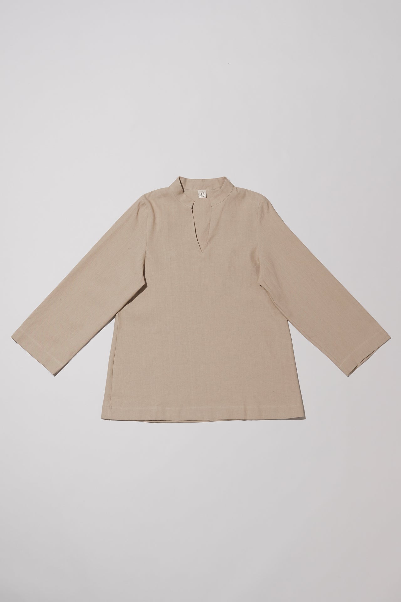 Ita Top - Linen/Cotton - Khaki - AU20