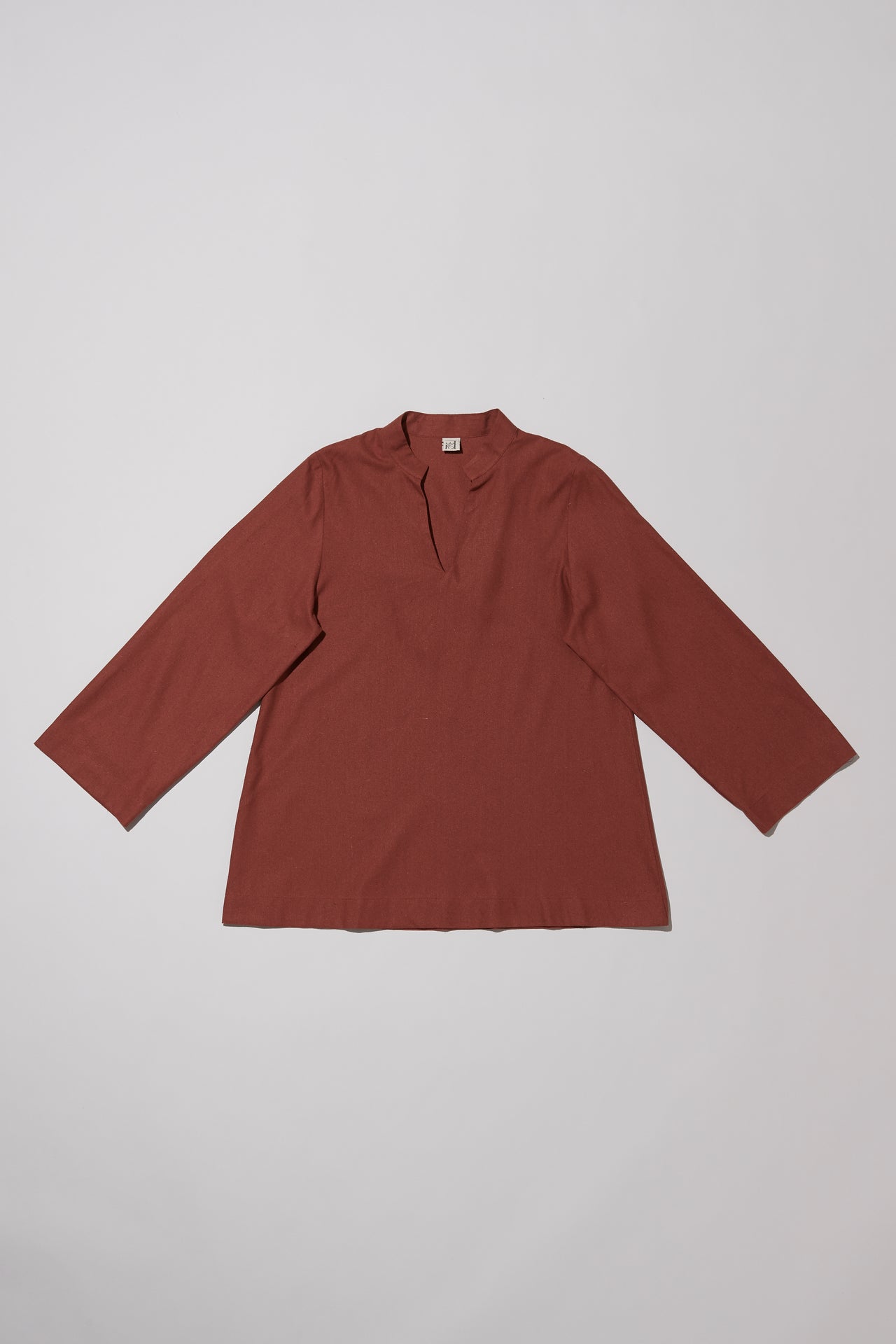 Ita Top - Raw Silk - Rust - AU20