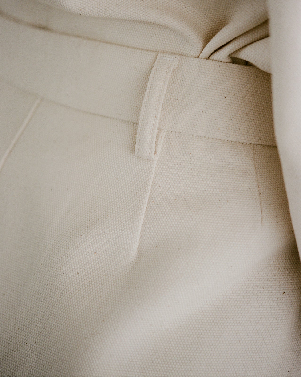 Kile Pants - Cotton Canvas - Undyed - SU23