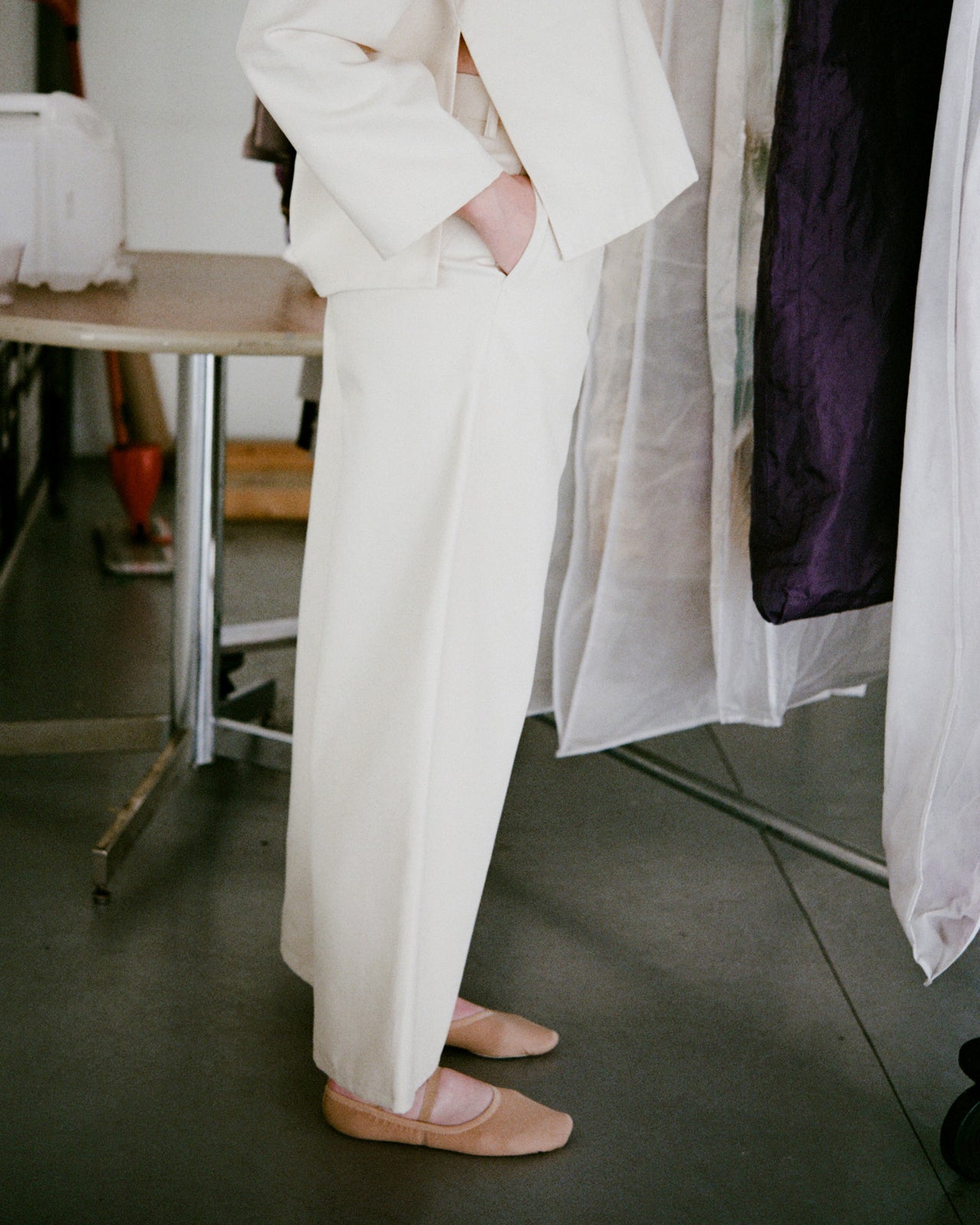 Kile Pants - Cotton Canvas - Undyed - SU23