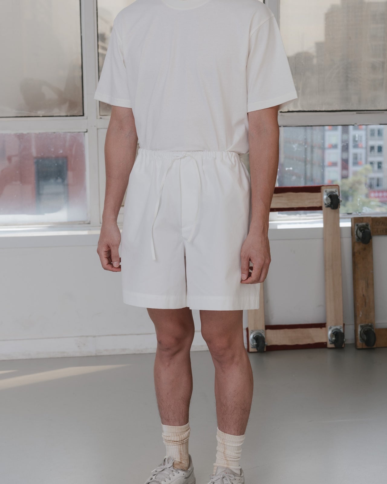 Kolla Shorts - Cotton Poplin - Undyed – Baserange Store, Melbourne -  Wurundjeri Country