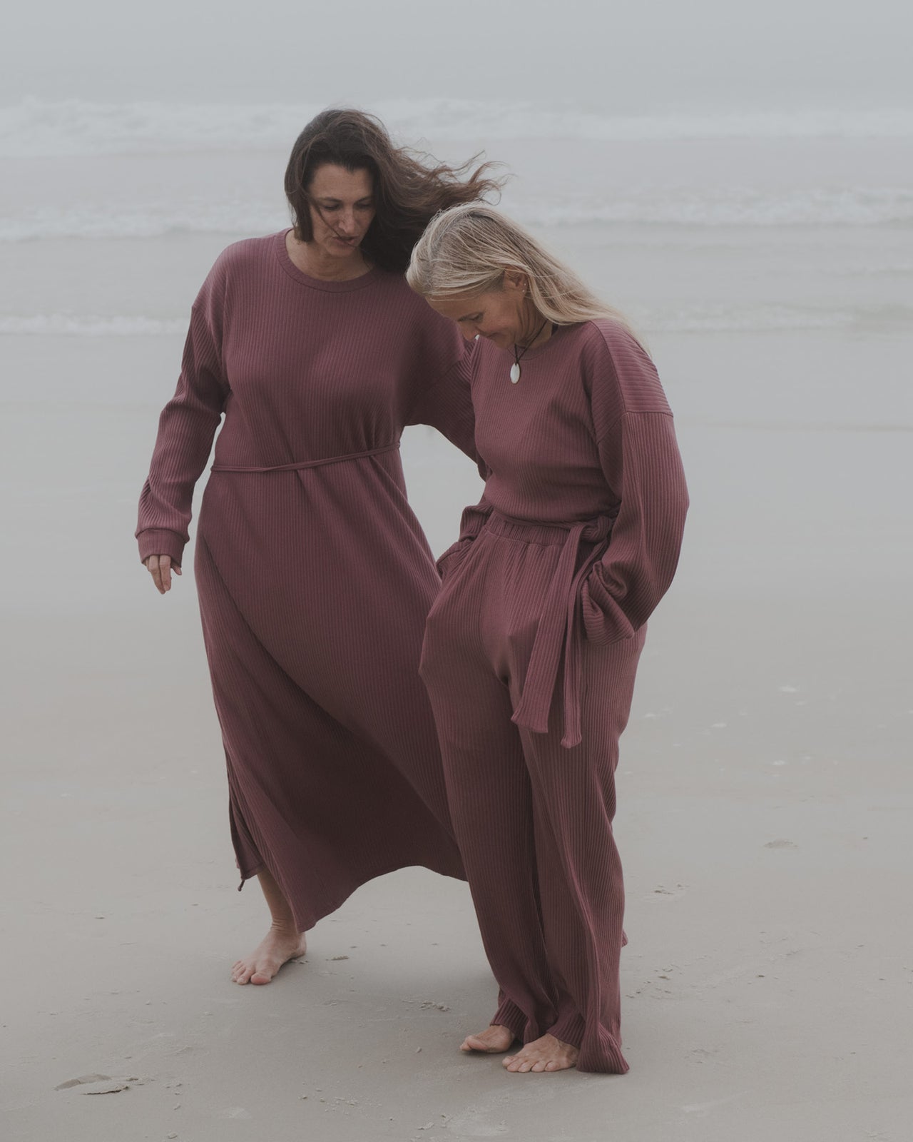 Lhasa Pants - Rib Fleece - Cuka Brown - WT21