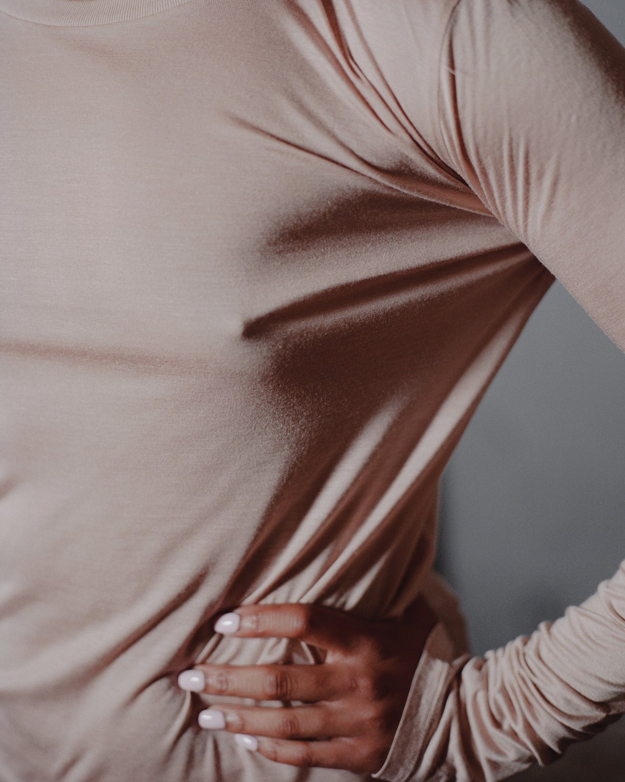 Longsleeve Tee - Bamboo Jersey - Haptic