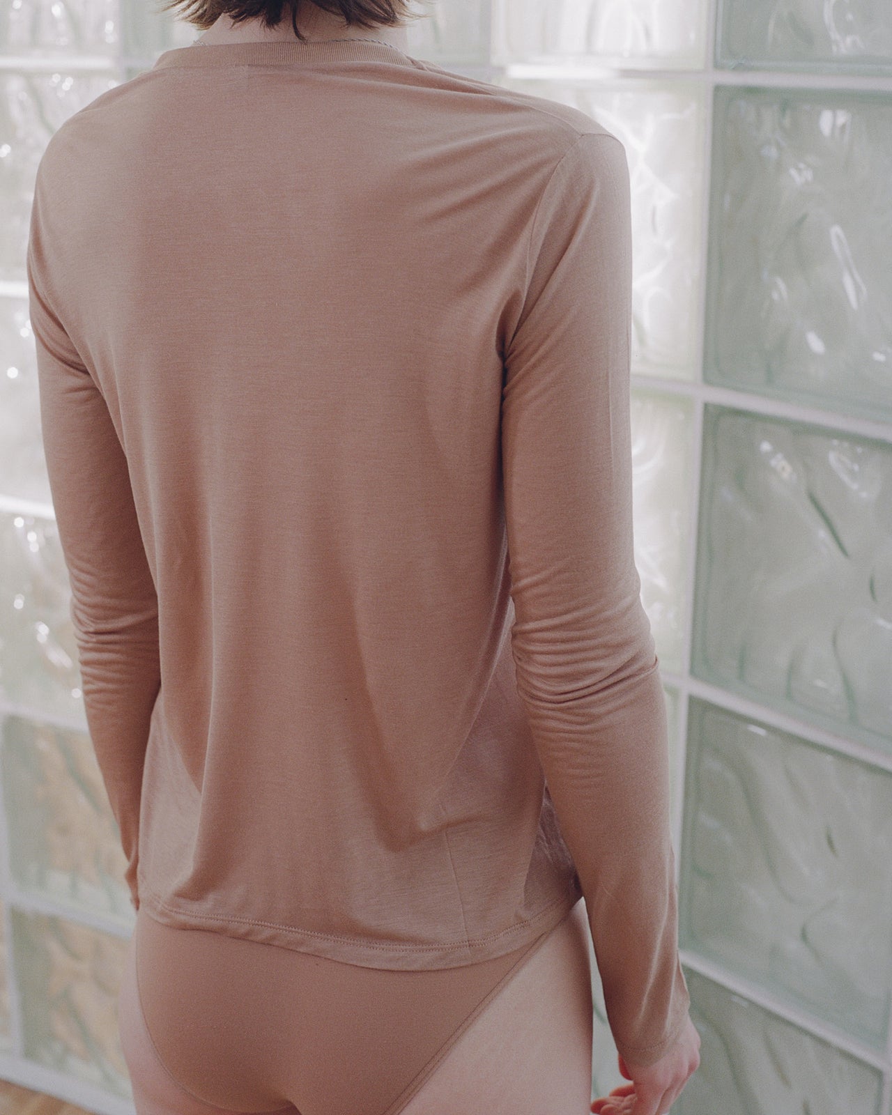 Longsleeve Tee - Bamboo Jersey - Aural