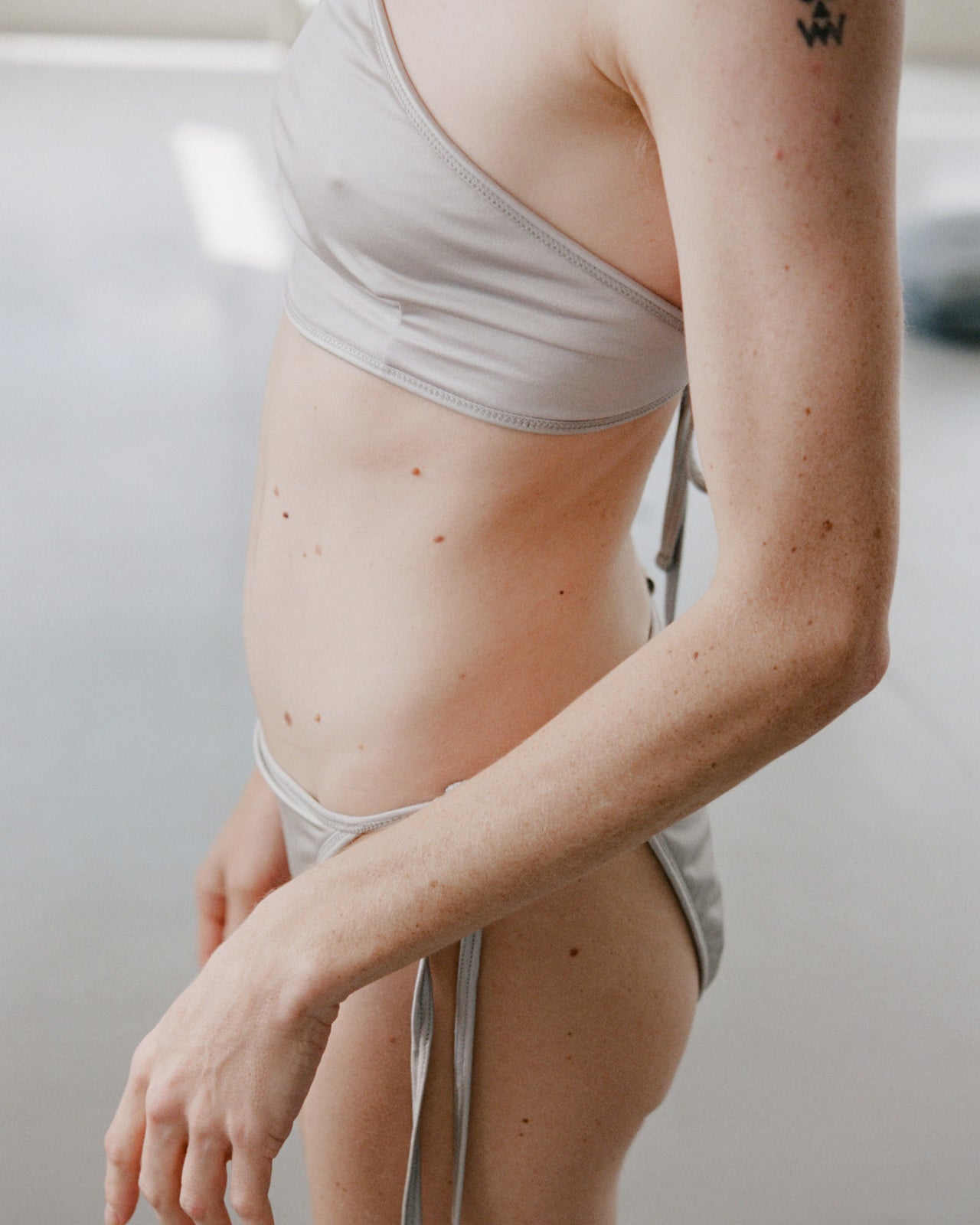 Ligo Wrap Swim Top - Terry Cotton - Ven Orange - SU23