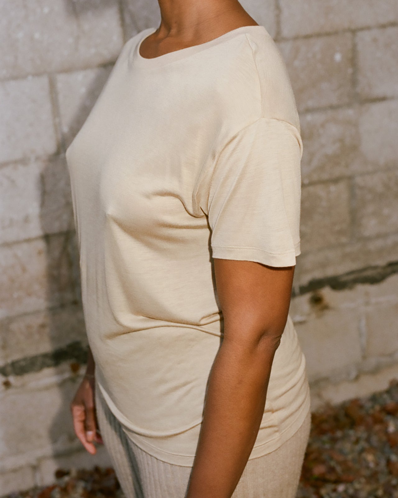 Loose Tee - Bamboo Jersey - Cochlea